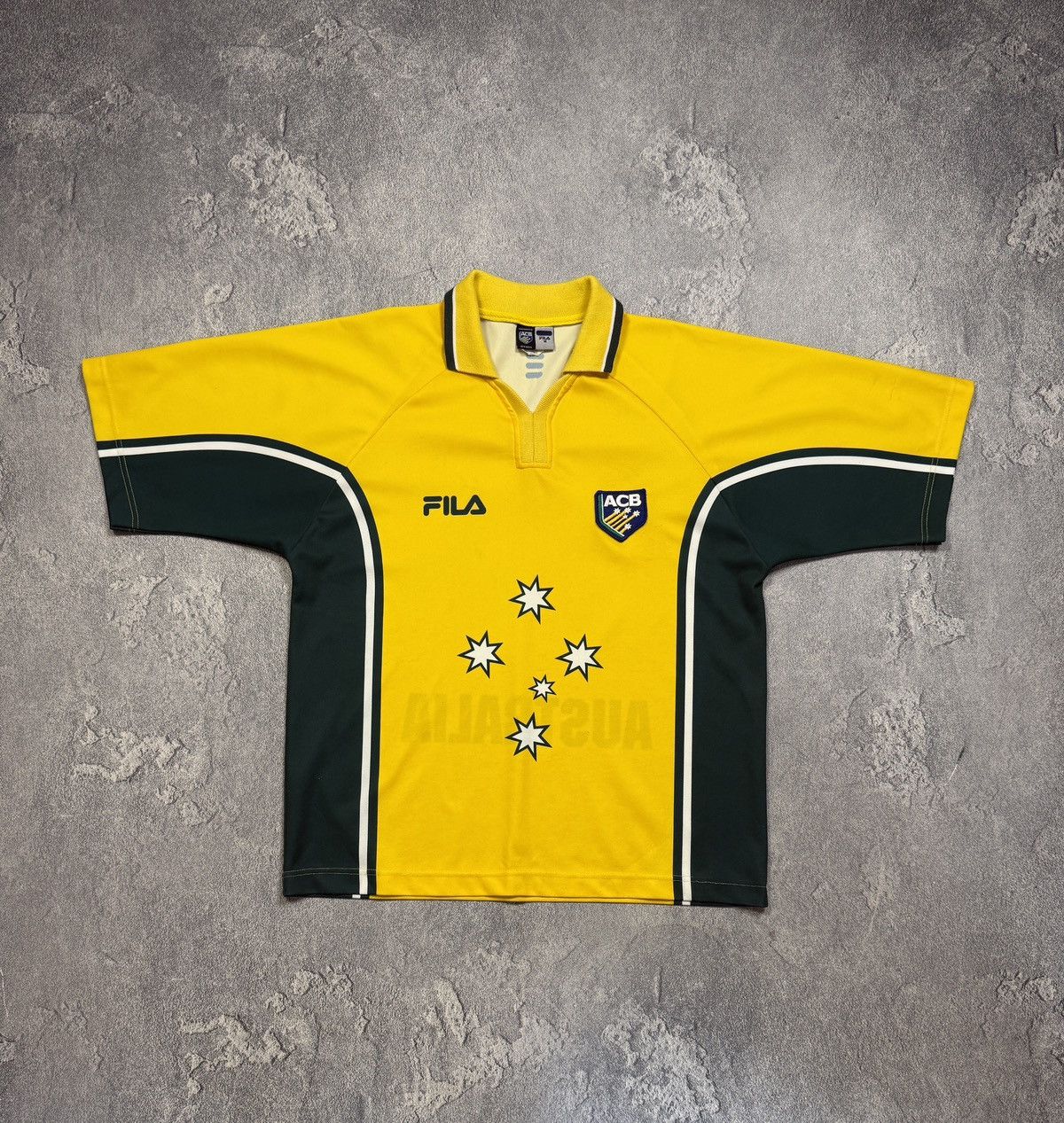 Fila Fila Australia ACB Cricket Jersey Polo Shirt Signed Mens Size US M / EU 48-50 / 2 - 1 Thumbnail