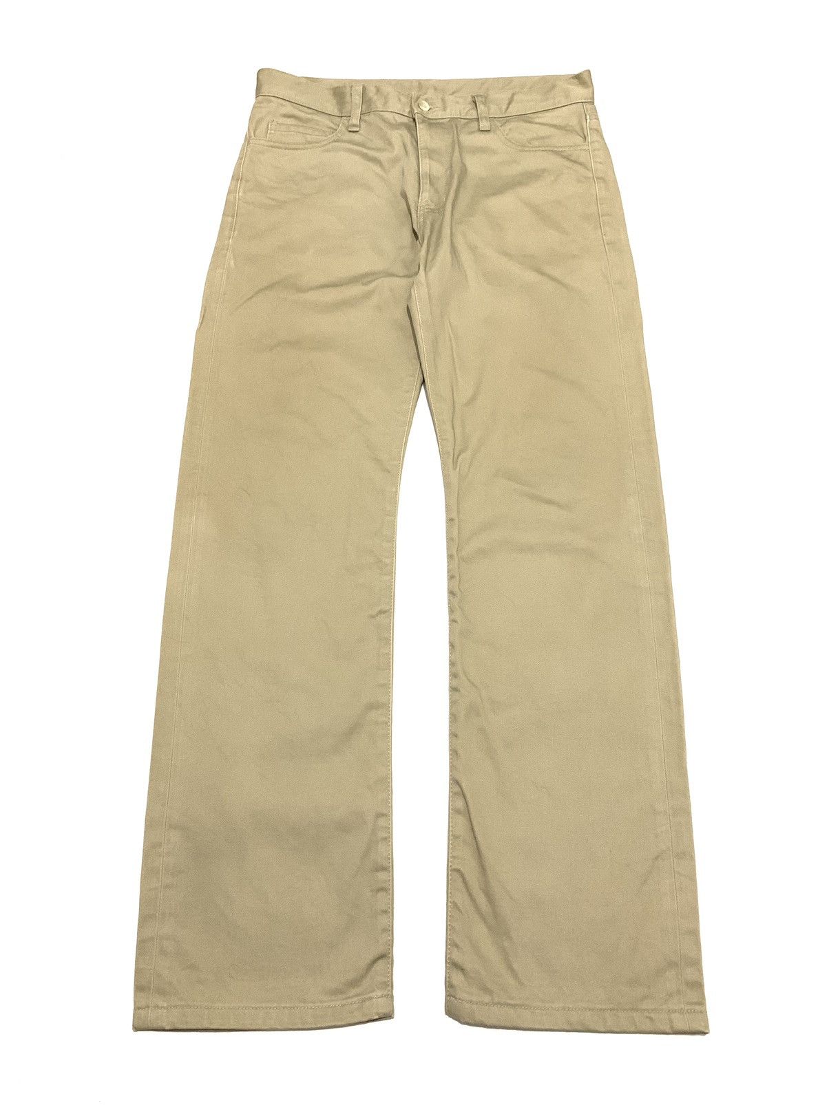 image of Comme Des Garcons x Junya Watanabe Comme Des Gatcons Beige Pants 2006, Men's (Size 31)