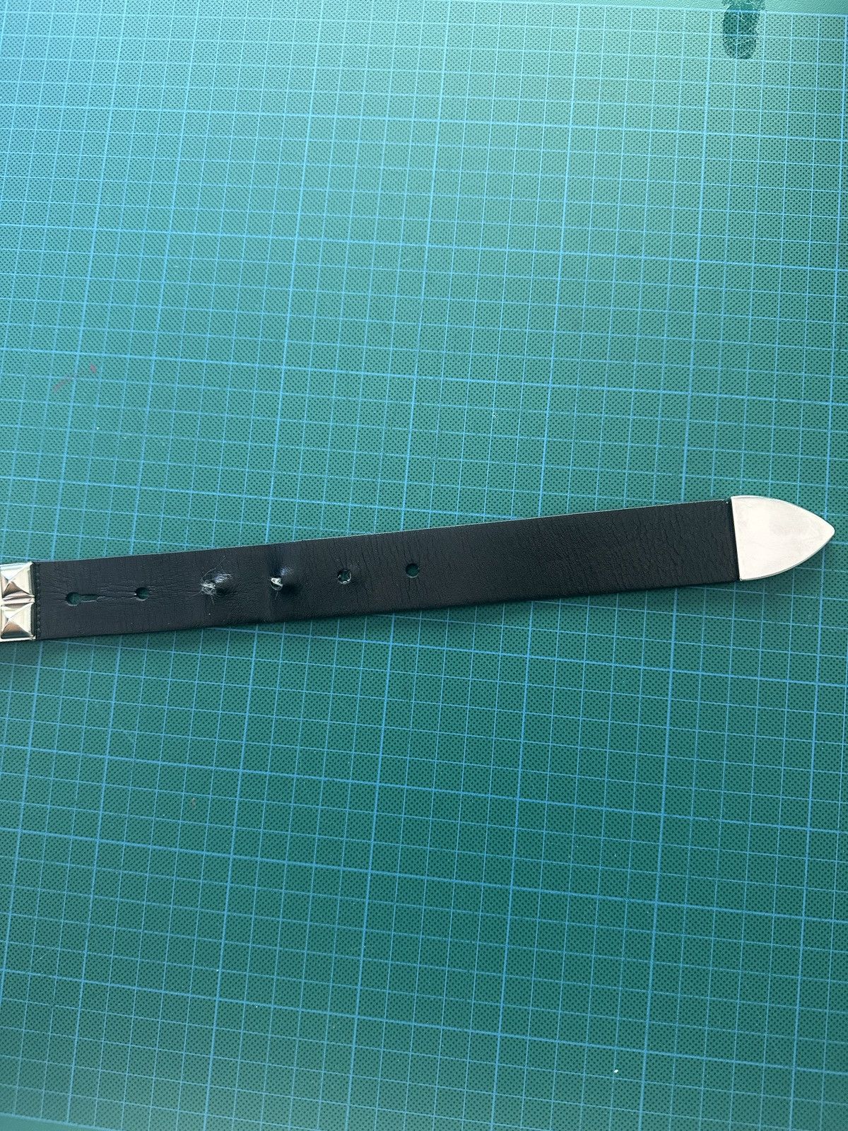 Prada Prada Studded Belt Size 28 - 10 Thumbnail