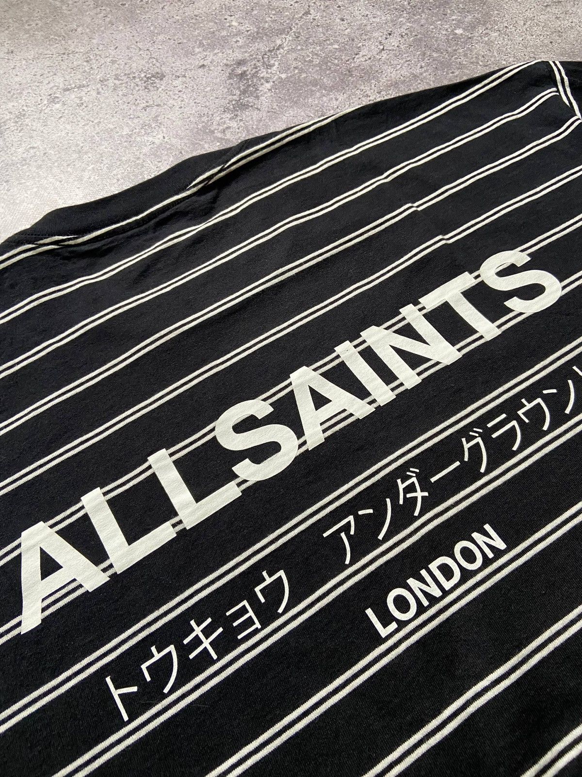 Allsaints allsaints tokyo underground striped xx large oversized fit Size US XXL / EU 58 / 5 - 4 Thumbnail