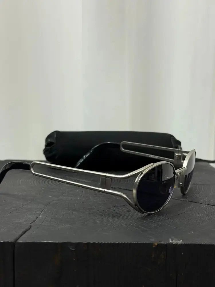 Yohji Yamamoto Vintage Yohji Yamamoto Y's Metal Y2K Sunglasses-2507 Size ONE SIZE - 2 Thumbnail