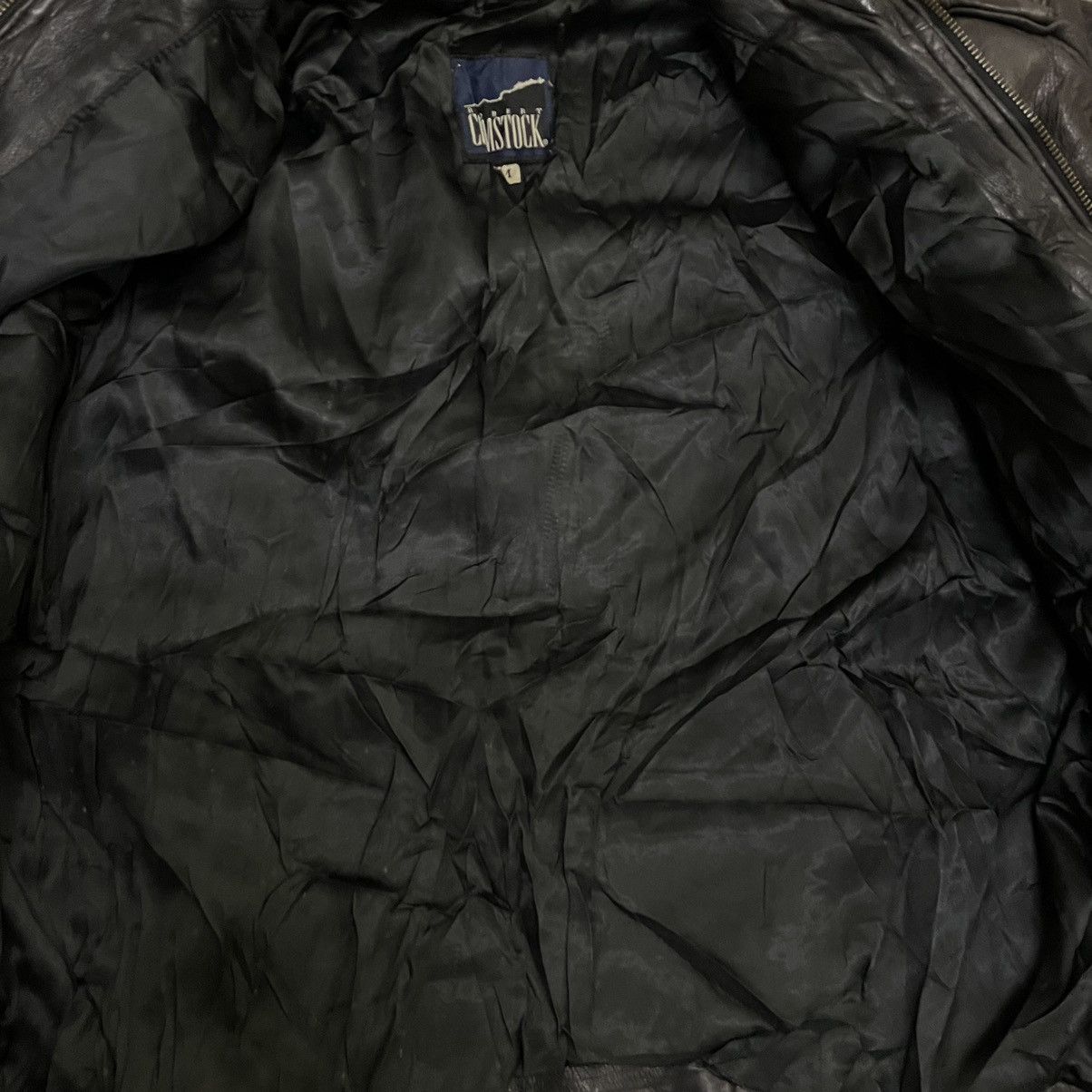 Genuine Leather × Vintage Vintage Robert Comstock Genuine Leather Jacket Size US L / EU 52-54 / 3 - 10 Thumbnail