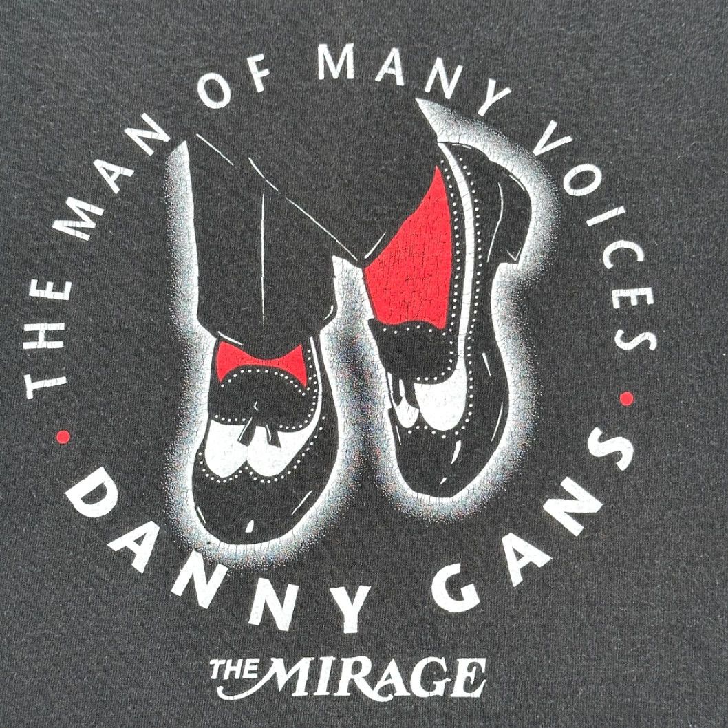 Vintage VINTAGE Mirage Las Vegas Shirt Adult 2XL Black Casino Danny Gans Many Voices 90s Size US XXL / EU 58 / 5 - 2 Thumbnail