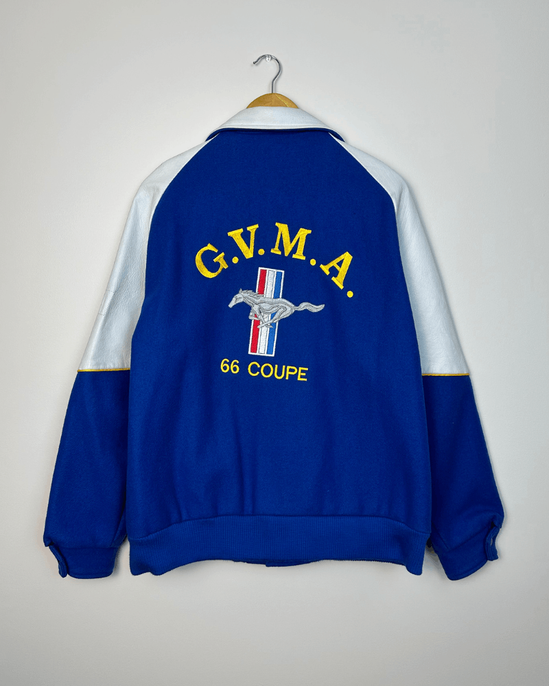 Ford Bundle - x2 GVMA Ford Mustang '66 Coupe Varsity Jackets Size US L / EU 52-54 / 3 - 6 Thumbnail