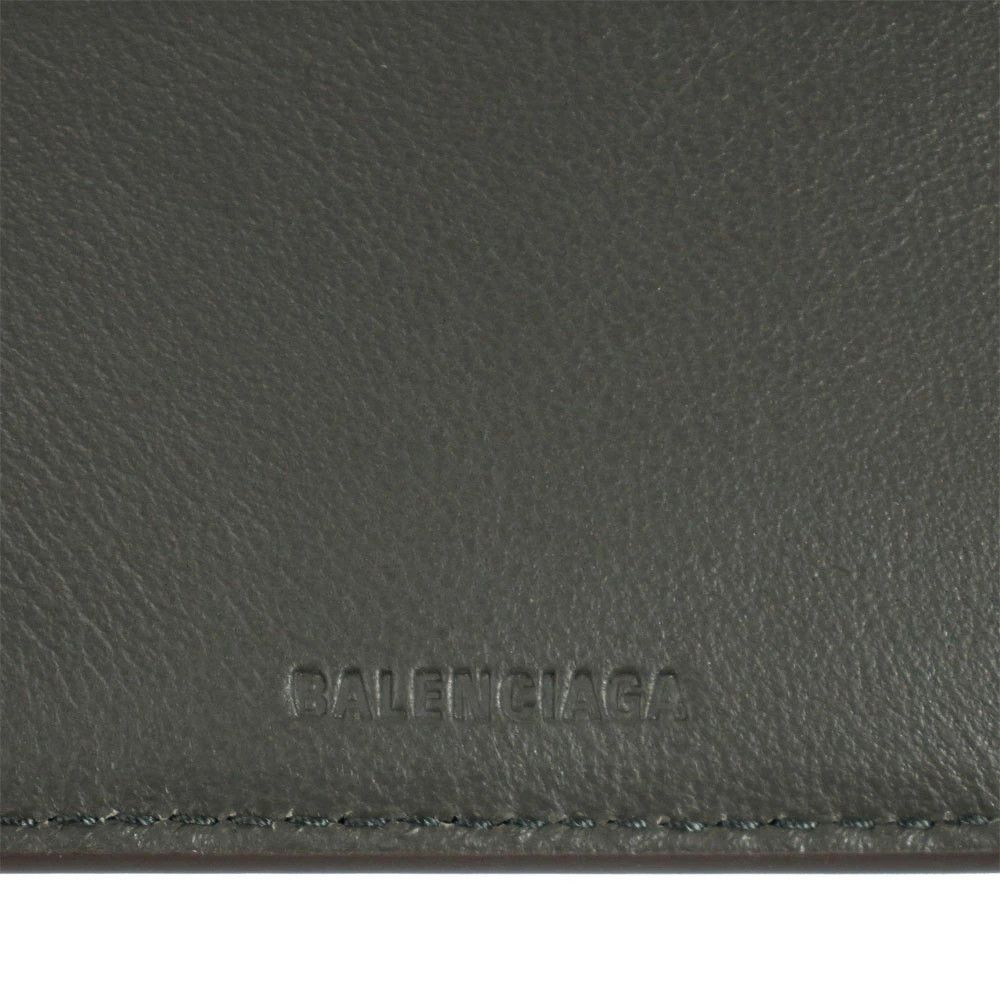 Balenciaga o1la1rc1a1125 Size: OS / Car Square Folded Wallet in Khaki Size ONE SIZE - 4 Thumbnail