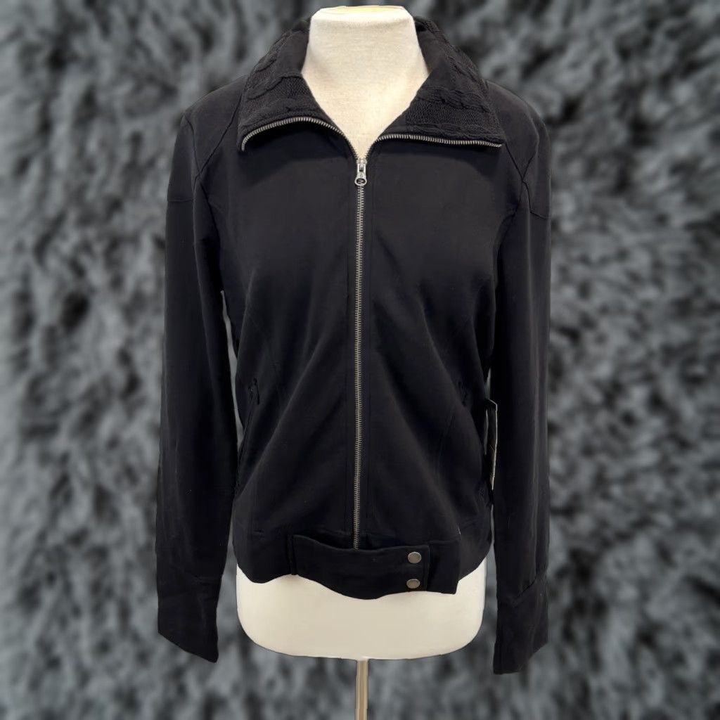 Volcom Volcom Squadron Moto Jacket Black Full Zip Women's XL Size XL / US 12-14 / IT 48-50 - 1 Thumbnail