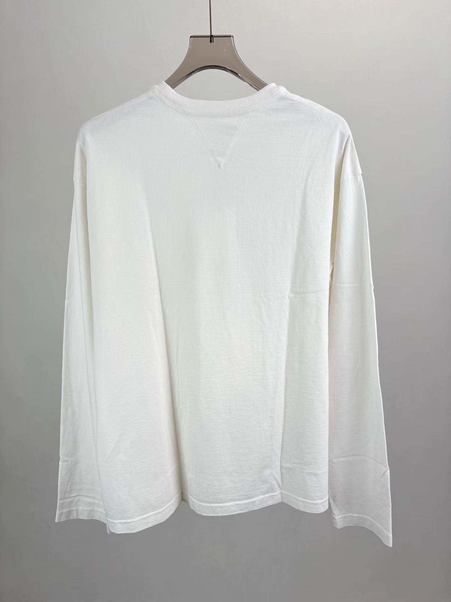 Bottega Veneta Bottega Veneta White Long Sleeve Shirt K1 Size US XL / EU 56 / 4 - 2 Thumbnail