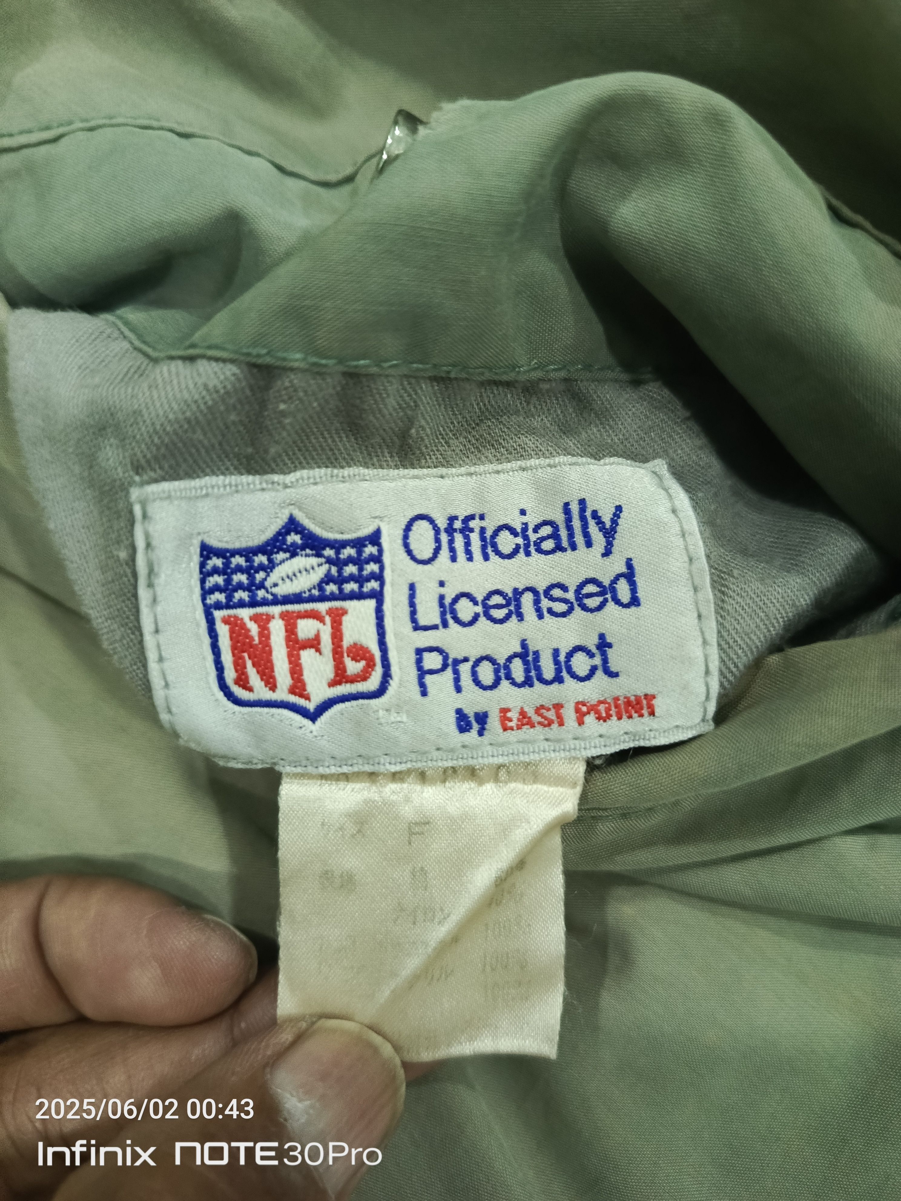 NFL × Vintage NFL Reversible Bombers Jacket Size L / US 10 / IT 46 - 10 Thumbnail