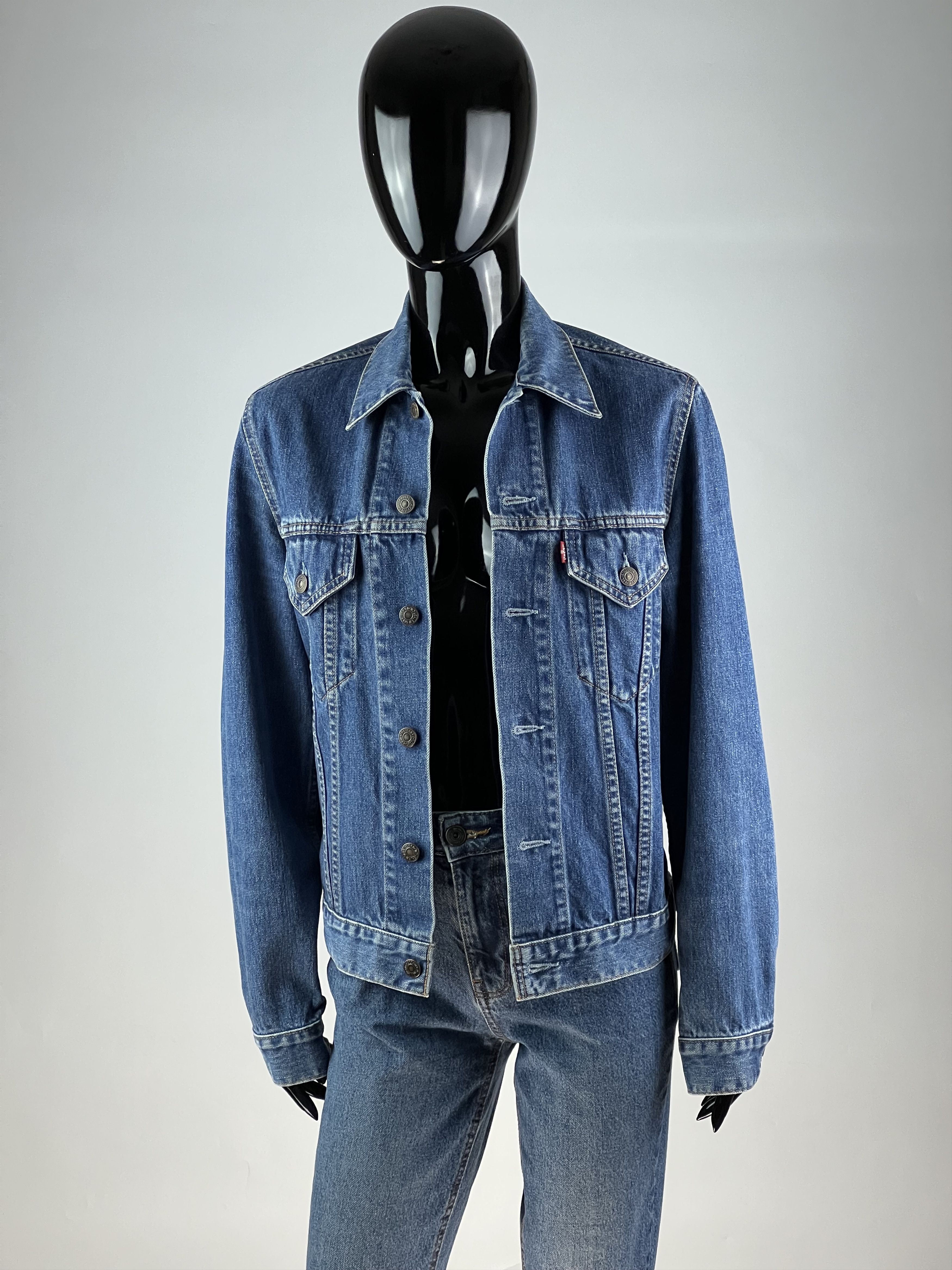 Levi's Levis Women's Blue Denim Jacket Size S Size S / US 4 / IT 40 - 1 Thumbnail