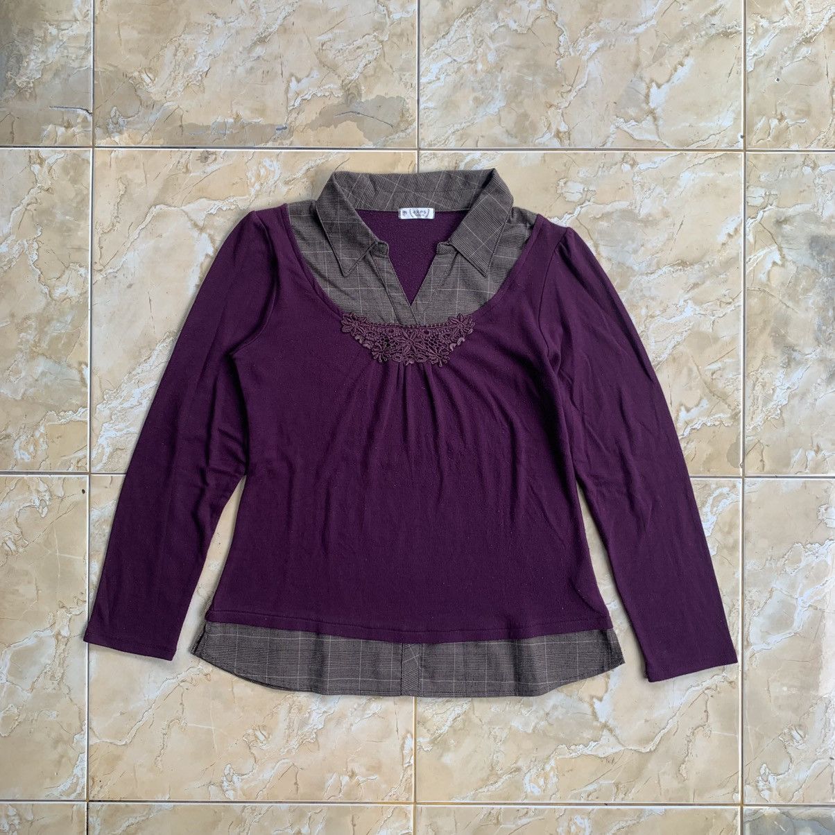 Japanese Brand japanese victorian princess style axes femme check / plaid Size M / US 6-8 / IT 42-44 - 2 Thumbnail