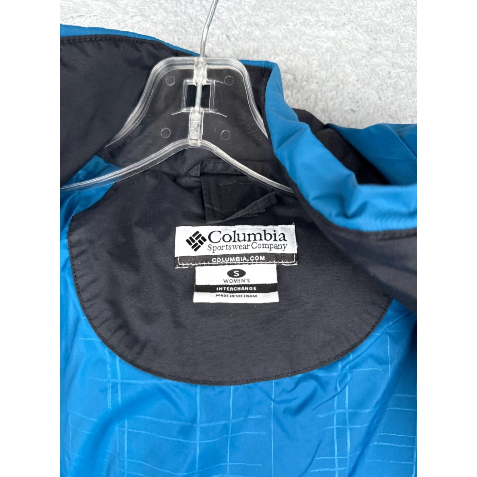 Vintage VINTAGE Columbia Jacket Women S Blue 3-in-1 Shell Only Ski Snow Size S / US 4 / IT 40 - 3 Thumbnail