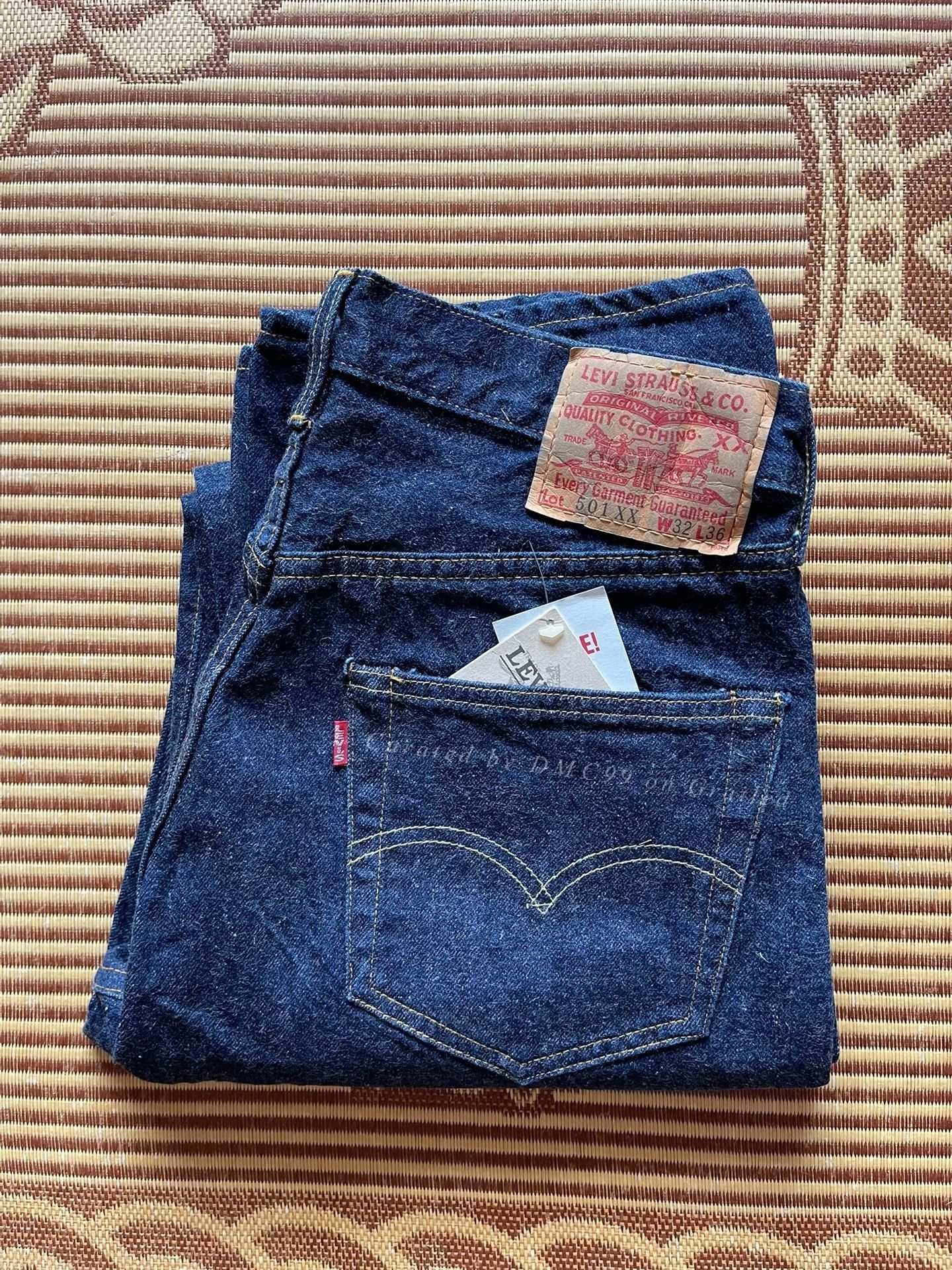 Levi's Vintage Clothing Levi's LVC 501xx 1955 Denim Jeans Size US 32 / EU 48 - 1 Thumbnail
