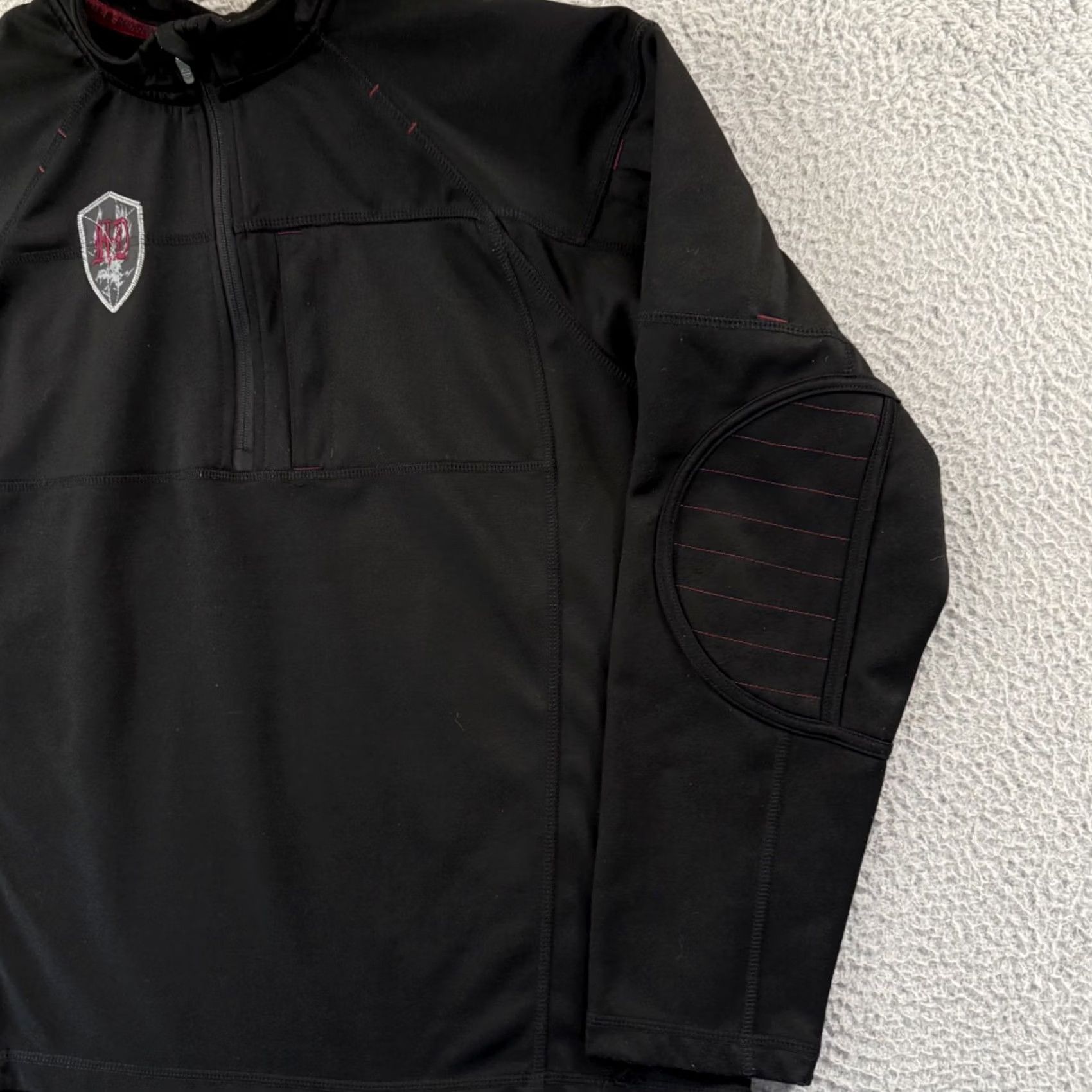 Harley Davidson Harley-Davidson Shirt Mens Large Black Performance Quarter Zip Riding Motorcycle Size US L / EU 52-54 / 3 - 5 Thumbnail
