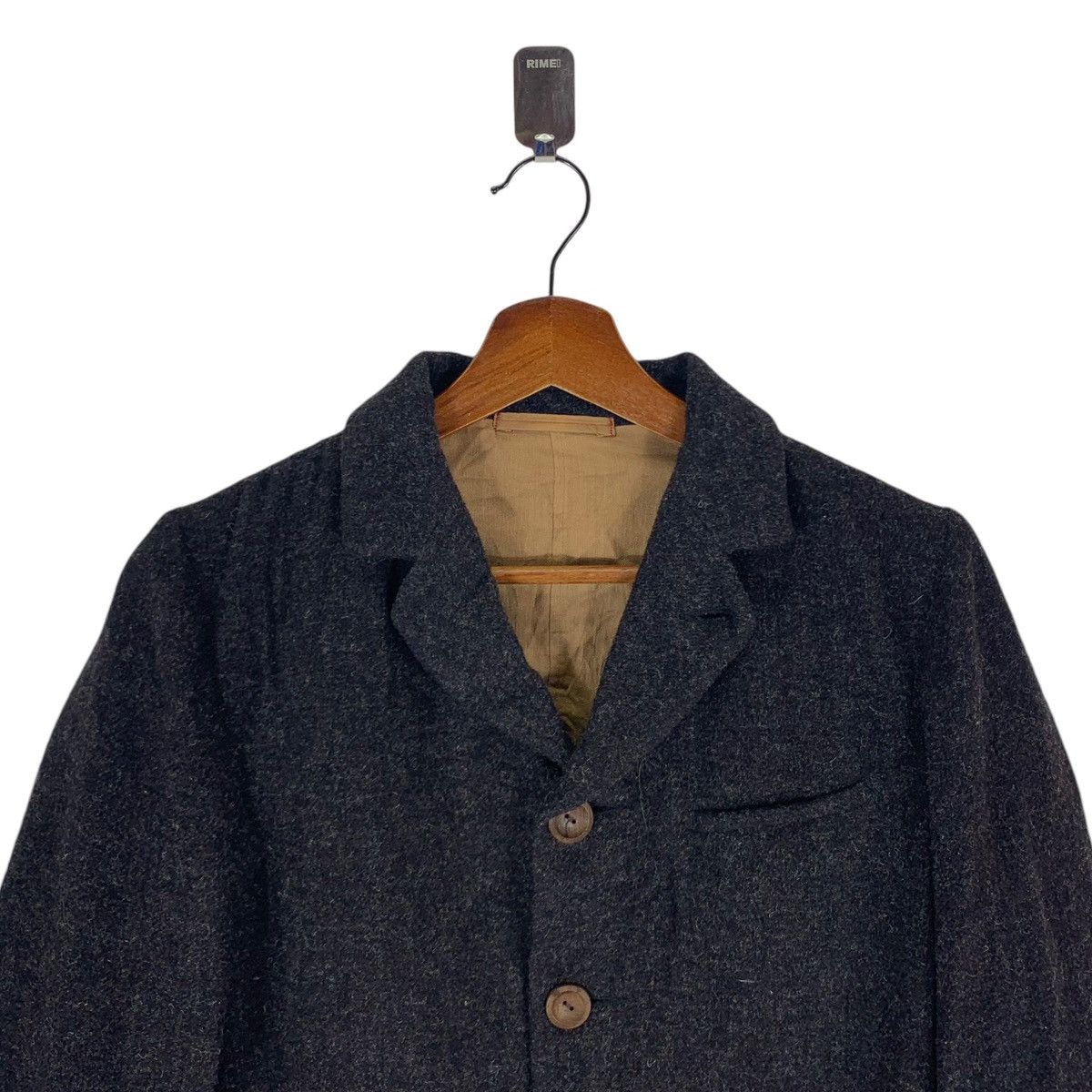 45rpm VINTAGE 45RPM JAPANESE BRAND WOOD BUTTON WOOL COAT Size US S / EU 44-46 / 1 - 5 Thumbnail