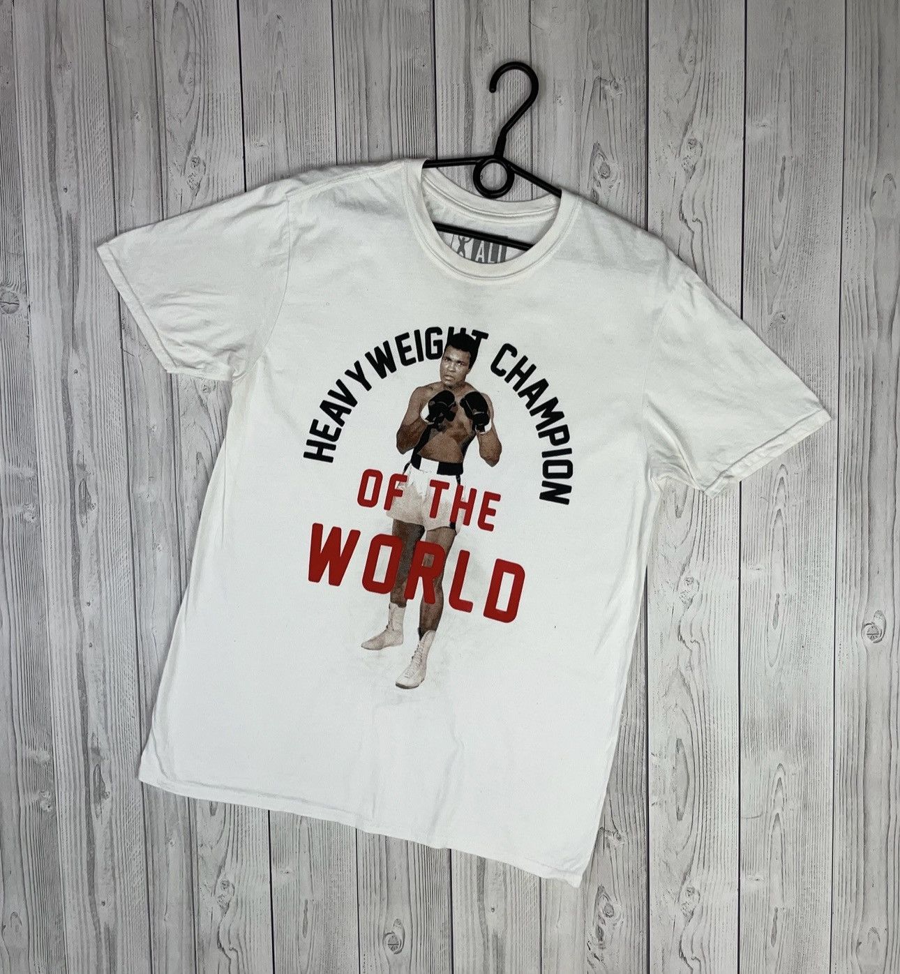 Vintage Vintage Muhammed Ali tee big logo size L boxing Size US L / EU 52-54 / 3 - 1 Thumbnail