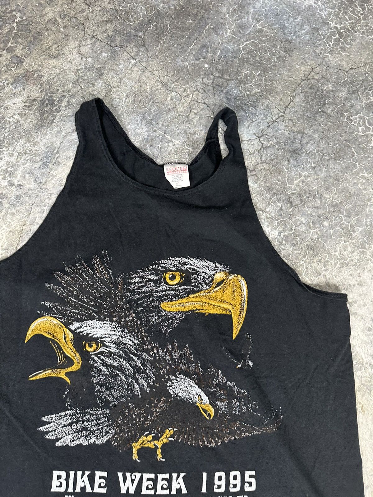 Vintage Vintage 90s Bike week Eagle Tank Top Size US L / EU 52-54 / 3 - 4 Thumbnail