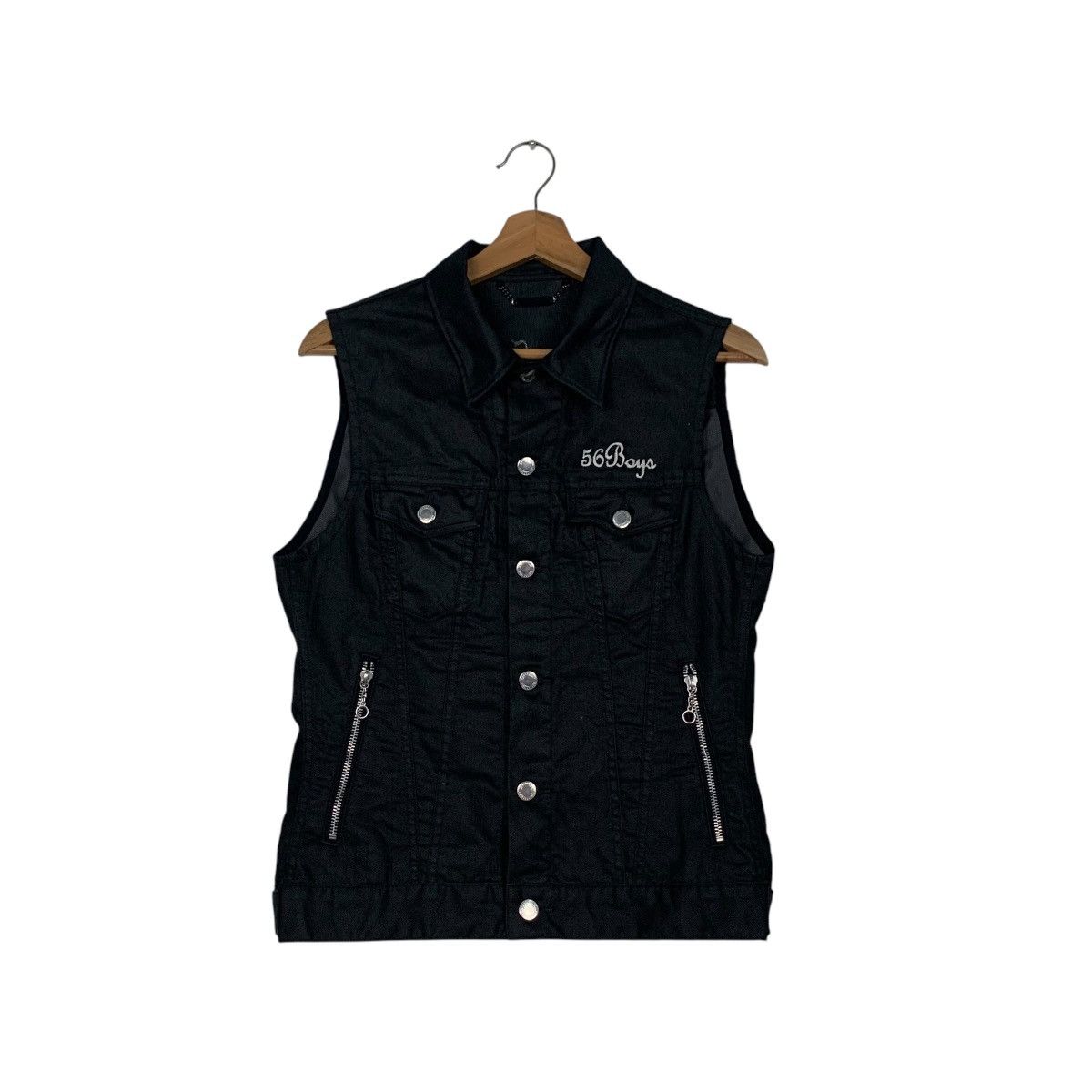 monkey time Monkey Time UNITED ARROWS 56 Boys Button Vest #2727-C123 Size US S / EU 44-46 / 1 - 1 Thumbnail