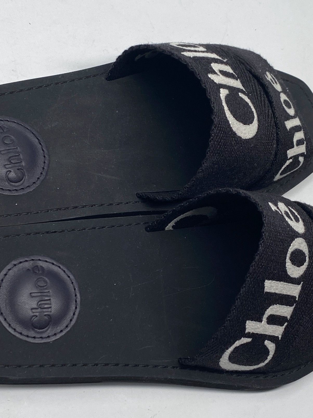 Chloe Chloe Woody Logo Slide Sandal size 37 Size US 7 / IT 37 - 7 Thumbnail
