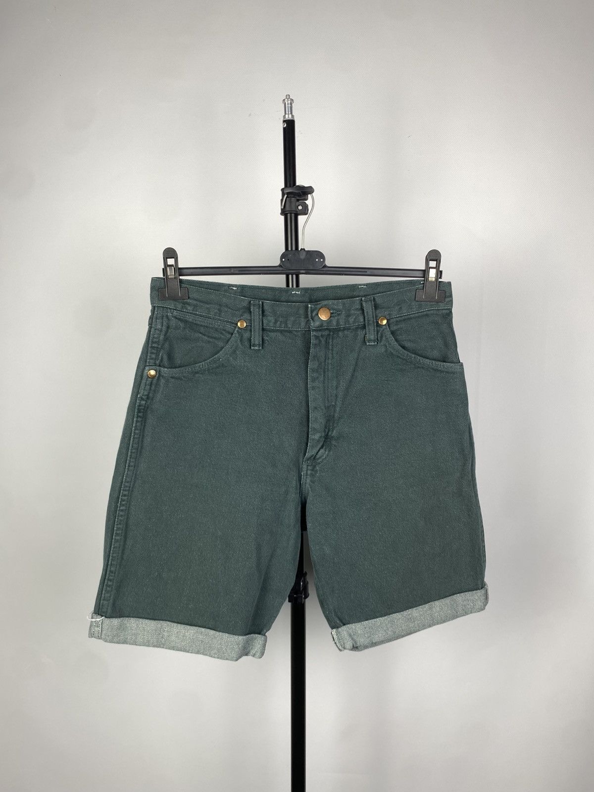Vintage × Wrangler VintageY2K Wrangler Made in USA Denim Shorts Size US 30 / EU 46 - 1 Thumbnail