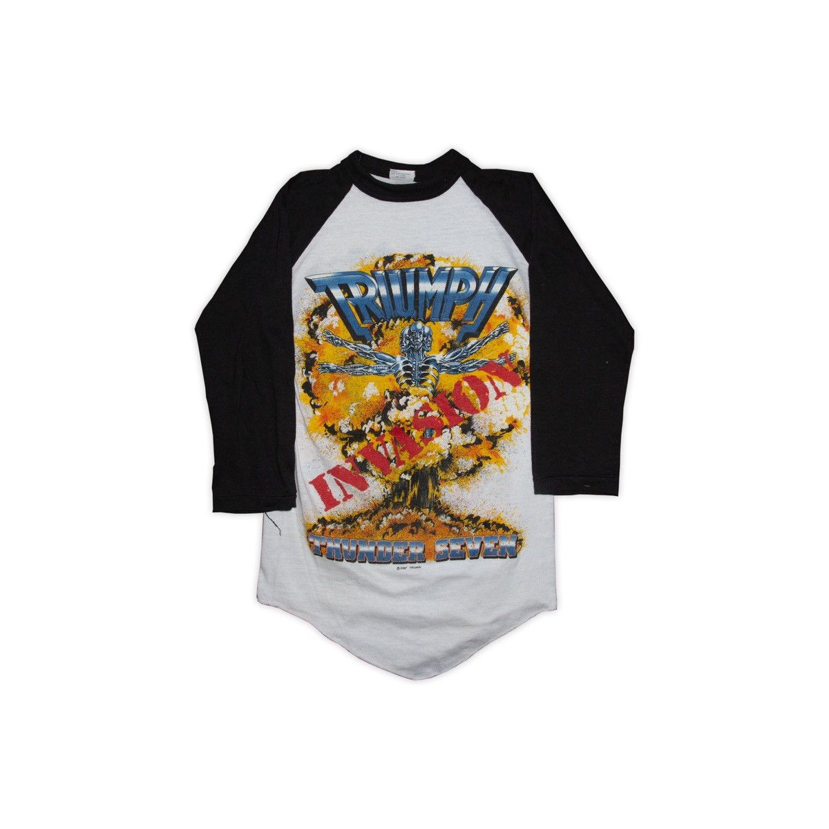 Vintage Vintage 1985 Triumph Raglan Size US S / EU 44-46 / 1 - 1 Thumbnail