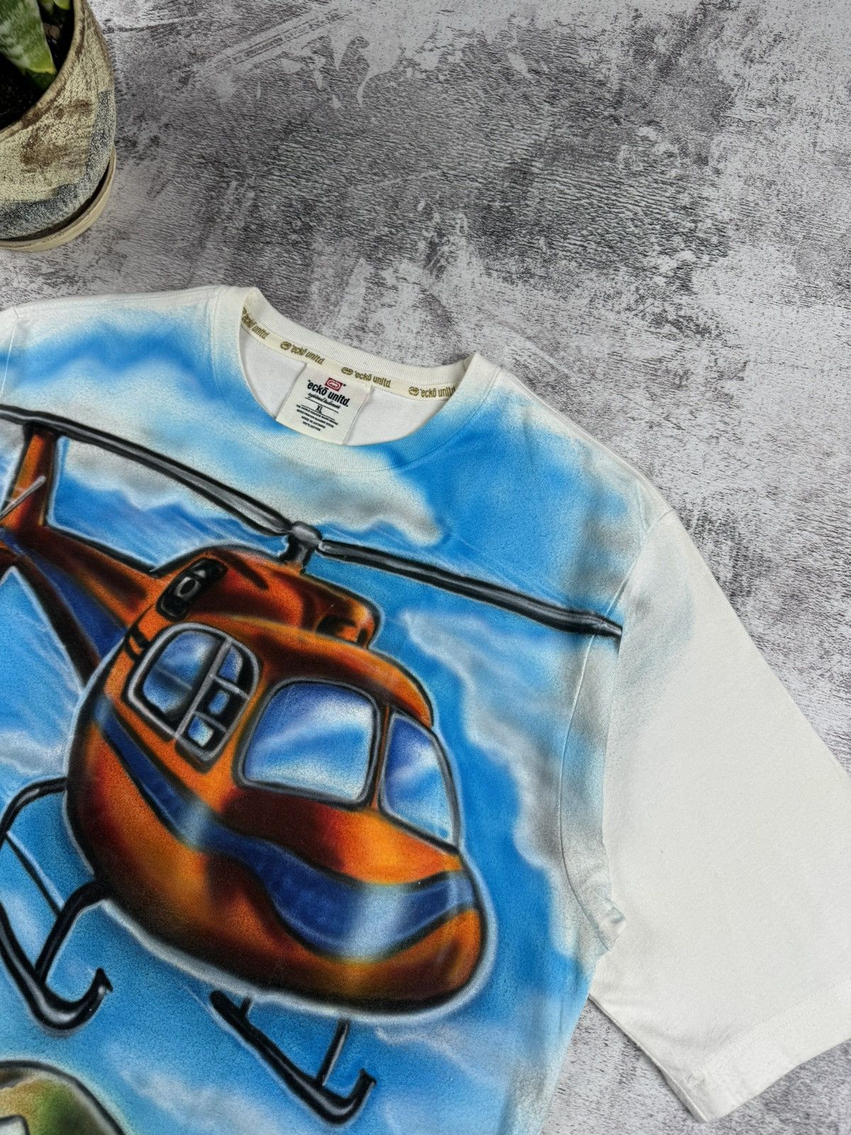 Ecko Unltd. RARE Ecko Unltd Rap Hip Hop Rap Full Print Y2K T Shirt Tee Size US XL / EU 56 / 4 - 10 Thumbnail