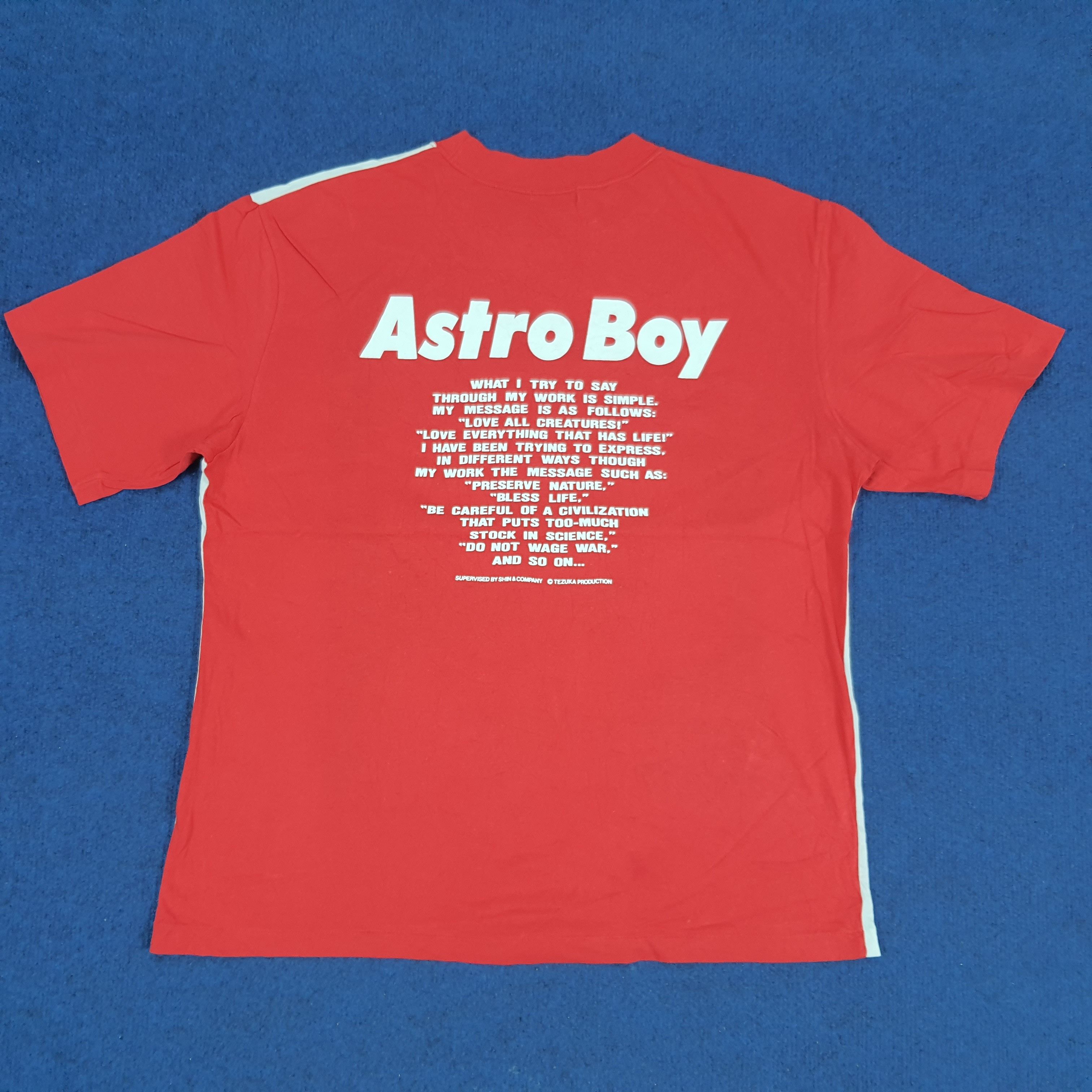 Japanese Brand × Vintage Vintage Mighty Atom Astro Boy Japanese 90s Anime Tshirt Size US L / EU 52-54 / 3 - 3 Thumbnail