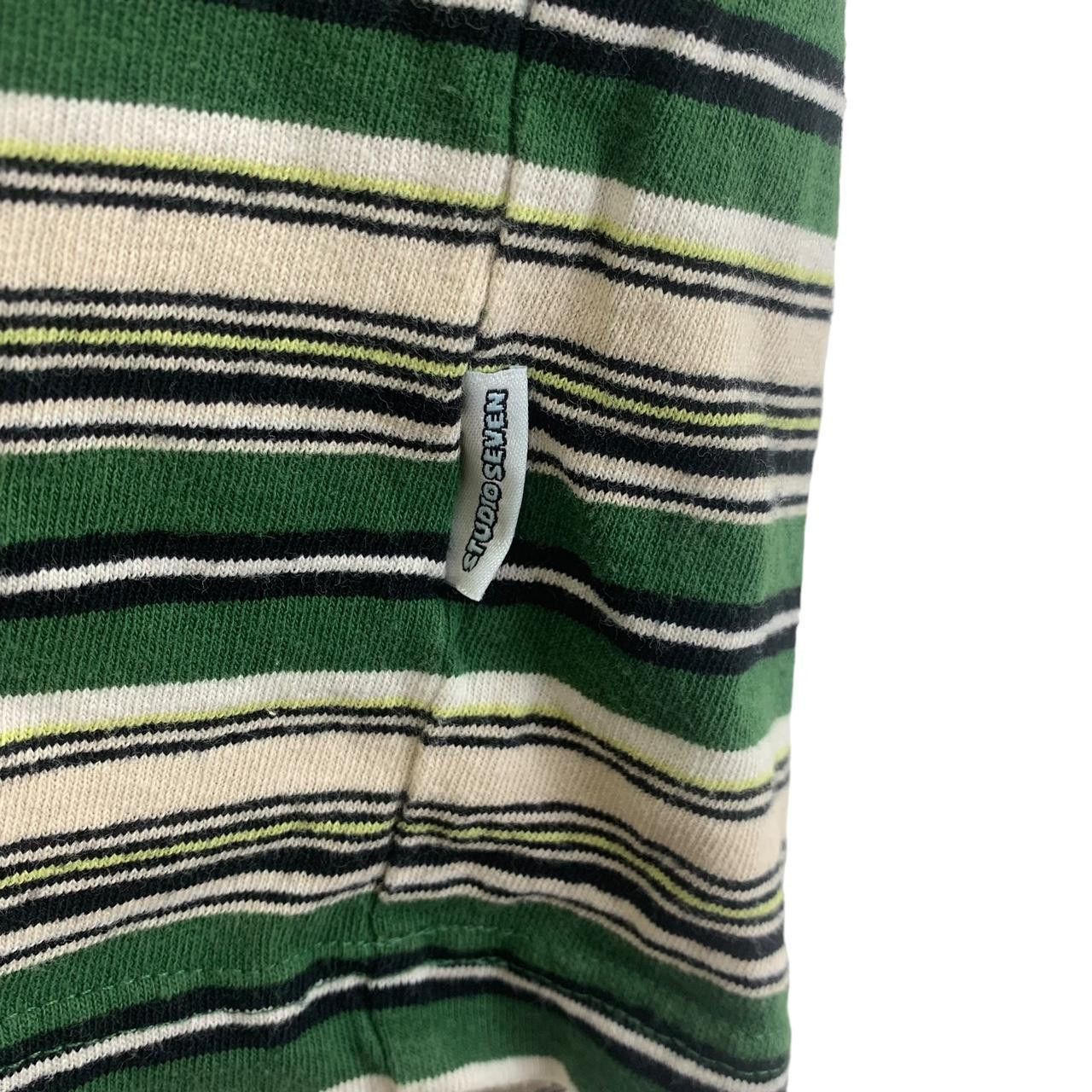 Studio Seven STUDIO SEVEN JAPAN Naoto Exile Brand Tee Shirt Top Striped Size US S / EU 44-46 / 1 - 8 Thumbnail