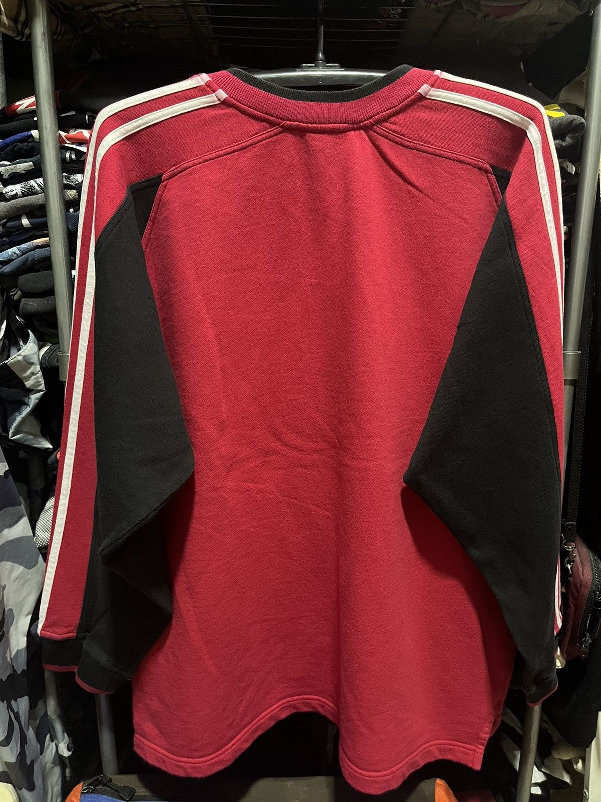 Adidas Adidas The Brand With Three Stripes Sweatshirt 90s Size US L / EU 52-54 / 3 - 2 Thumbnail
