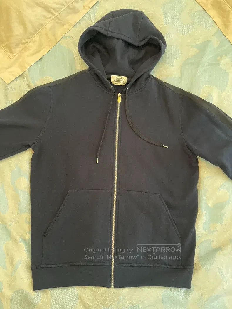 Hermes Hermes Jacket with Lined Fleece, Sleeve with H-Design Size M / US 6-8 / IT 42-44 - 1 Thumbnail