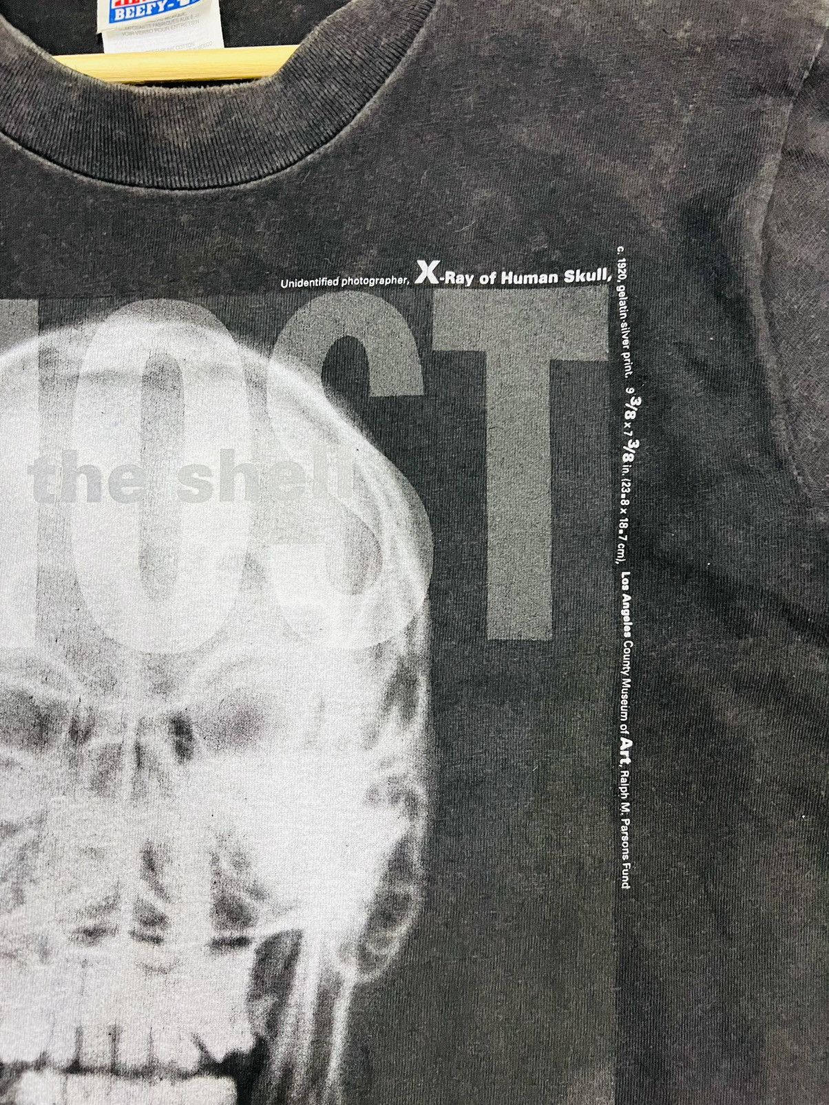 Anime × Hanes × Vintage Vintage Ghost In The Shell x Ray Of Human Skull Tee Size US S / EU 44-46 / 1 - 4 Thumbnail