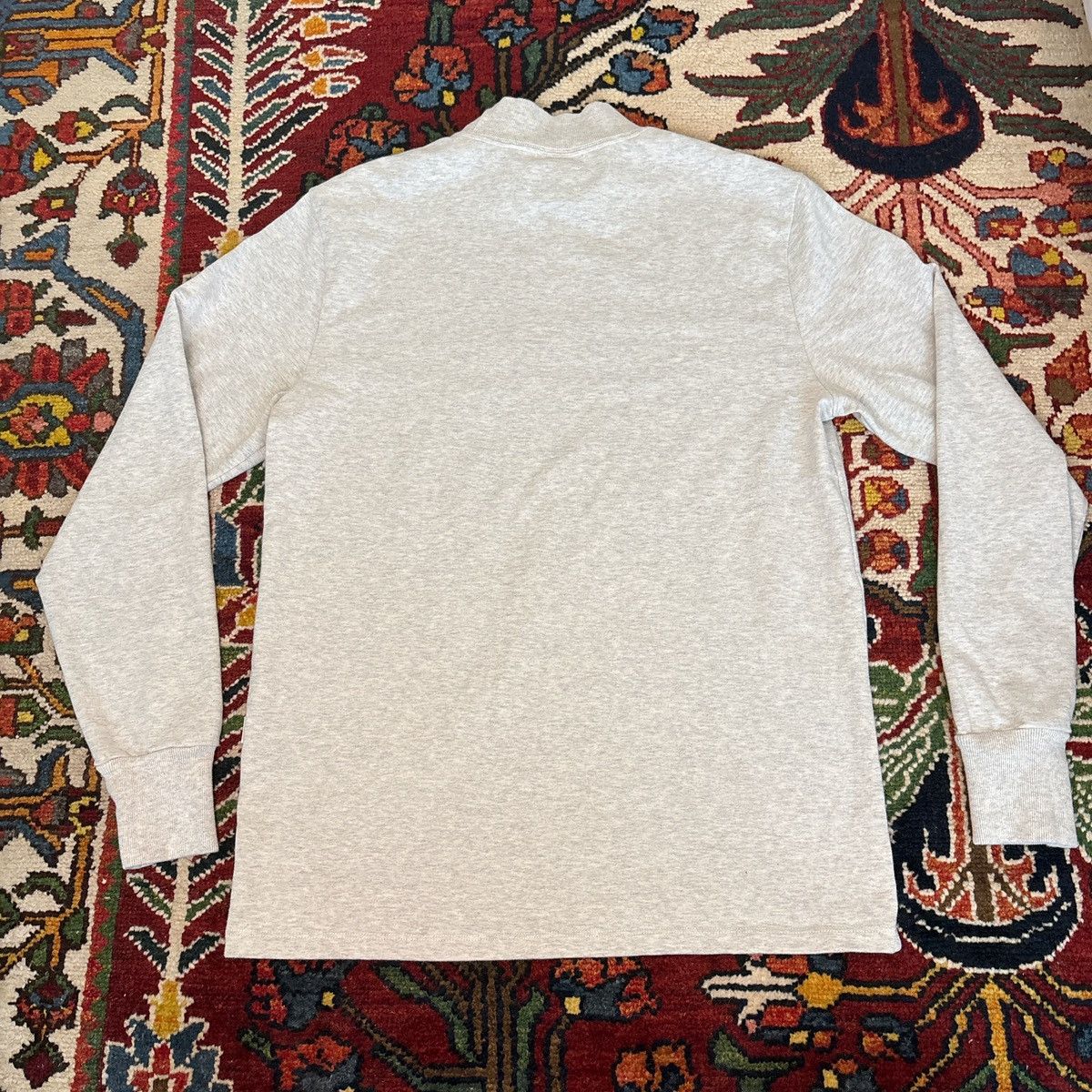 Aime Leon Dore Aime Leon Dore Oatmeal Mockneck Dimebag Pocket Tee Size US M / EU 48-50 / 2 - 2 Thumbnail