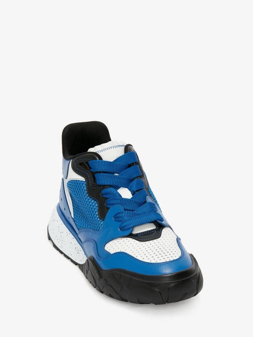 Alexander McQueen o1w1db10725 Court Trainer in Blue Size US 10 / EU 43 - 4 Thumbnail