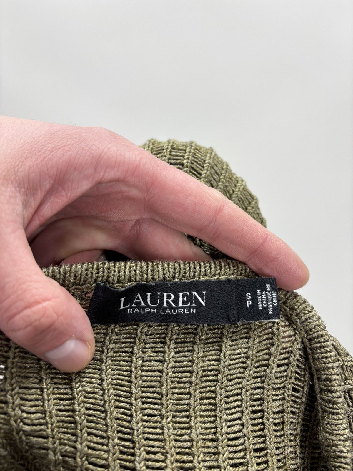 Lauren Ralph Lauren Womens linen top Ralph Lauren Black Label Size S Color Brown Size S / US 4 / IT 40 - 9 Thumbnail