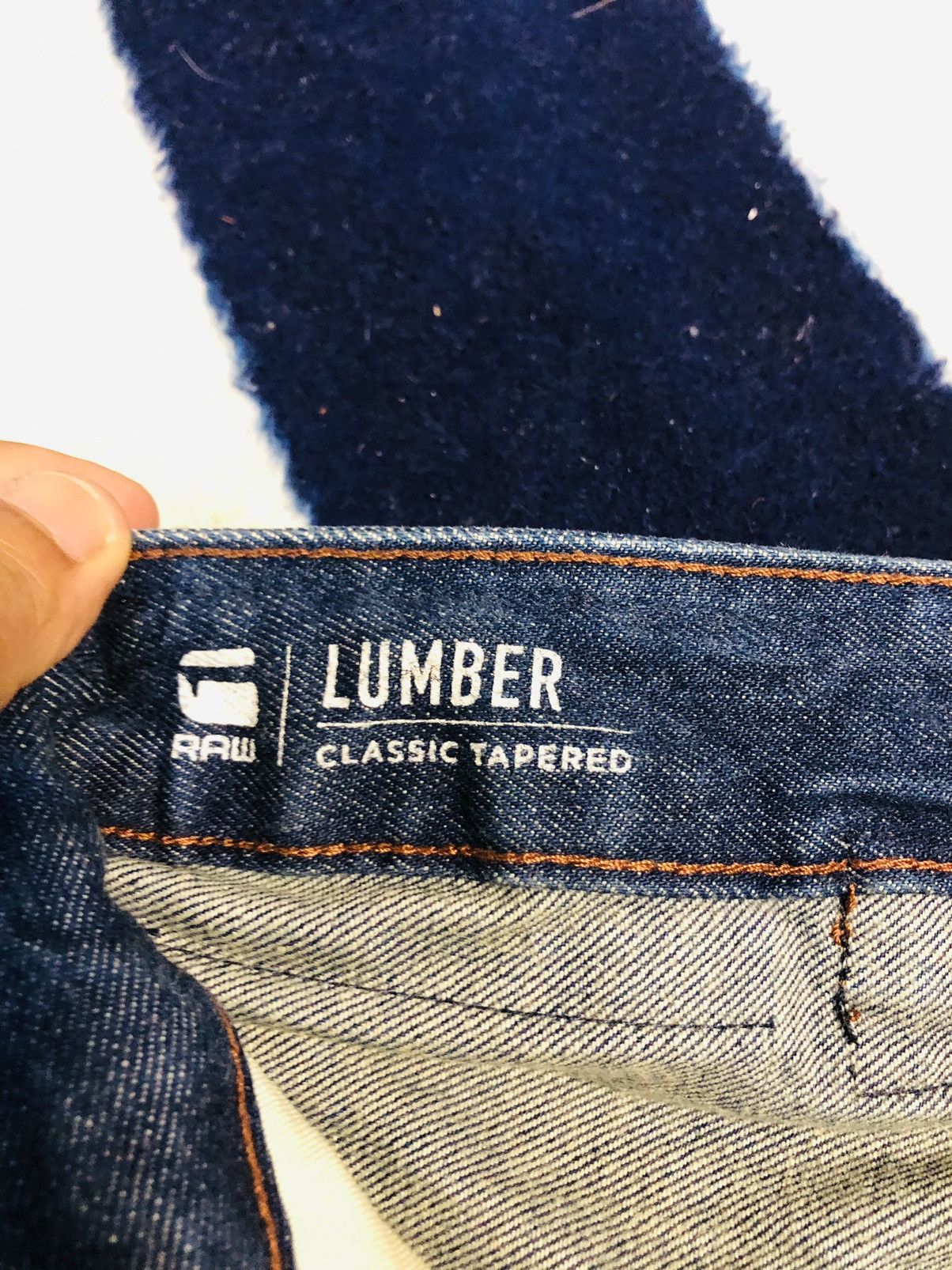 G-Star × Vintage G-Star Distressed Style Denim Jeans (1) Size US 30 / EU 46 - 12 Thumbnail