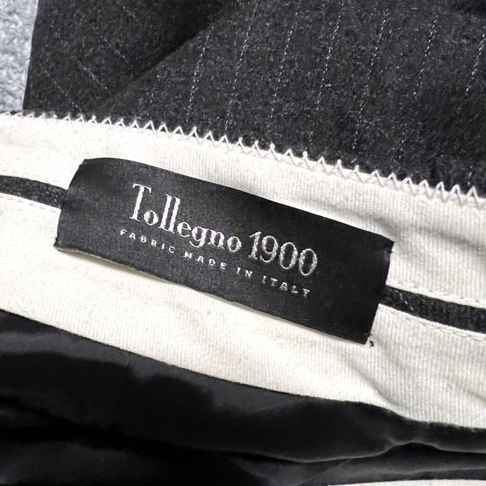 J.Crew J.Crew Pants Womens 2 Tollegno 1900 Wool Gray Stripe Straight Leg 31x27 Dress Pants Womens Gray 2 Regular Boys? Size 26" / US 2 / IT 38 - 5 Thumbnail