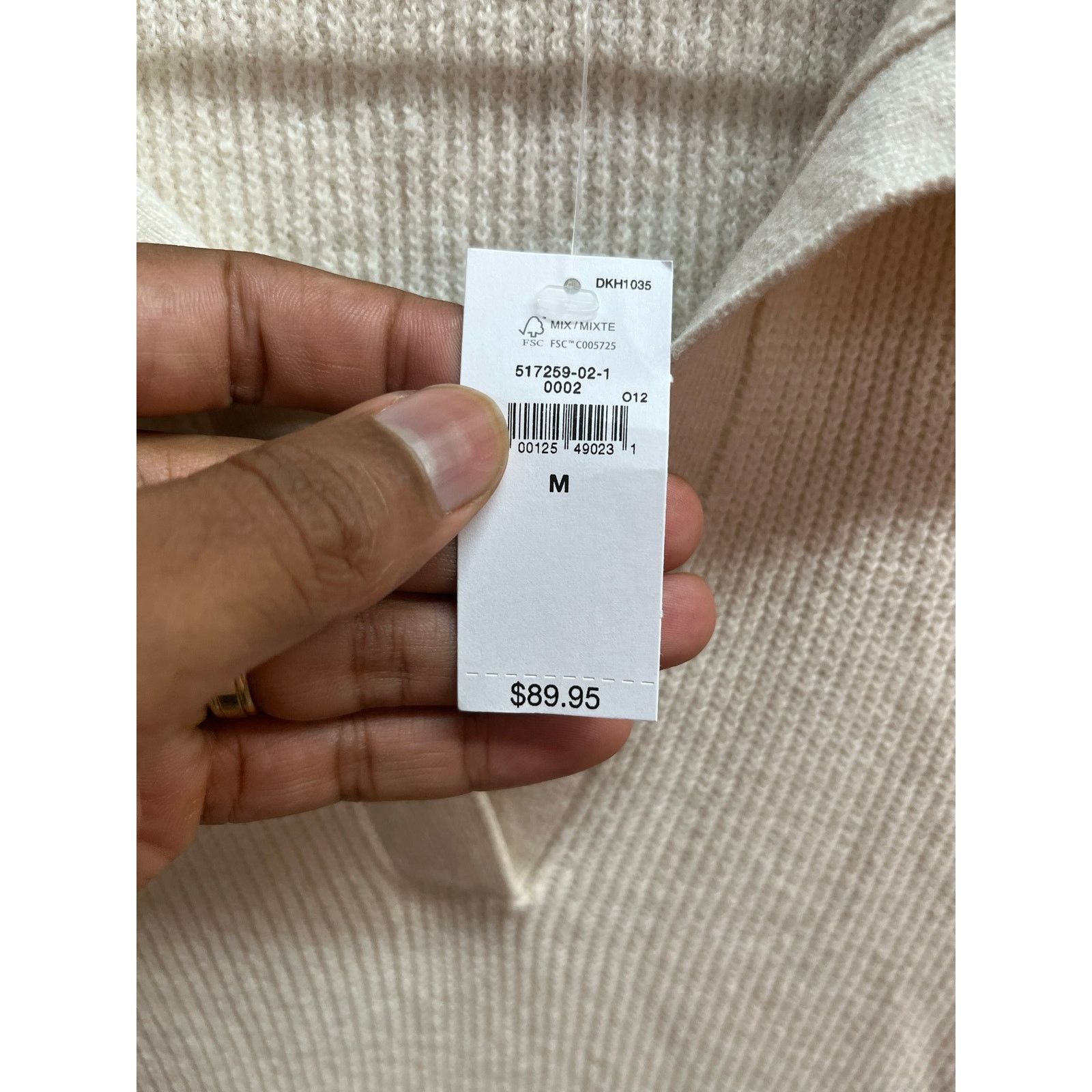 Gap Gap women - CashSoft Rib Johnny Collar Midi Dress / M / NWT Size M / US 6-8 / IT 42-44 - 7 Thumbnail