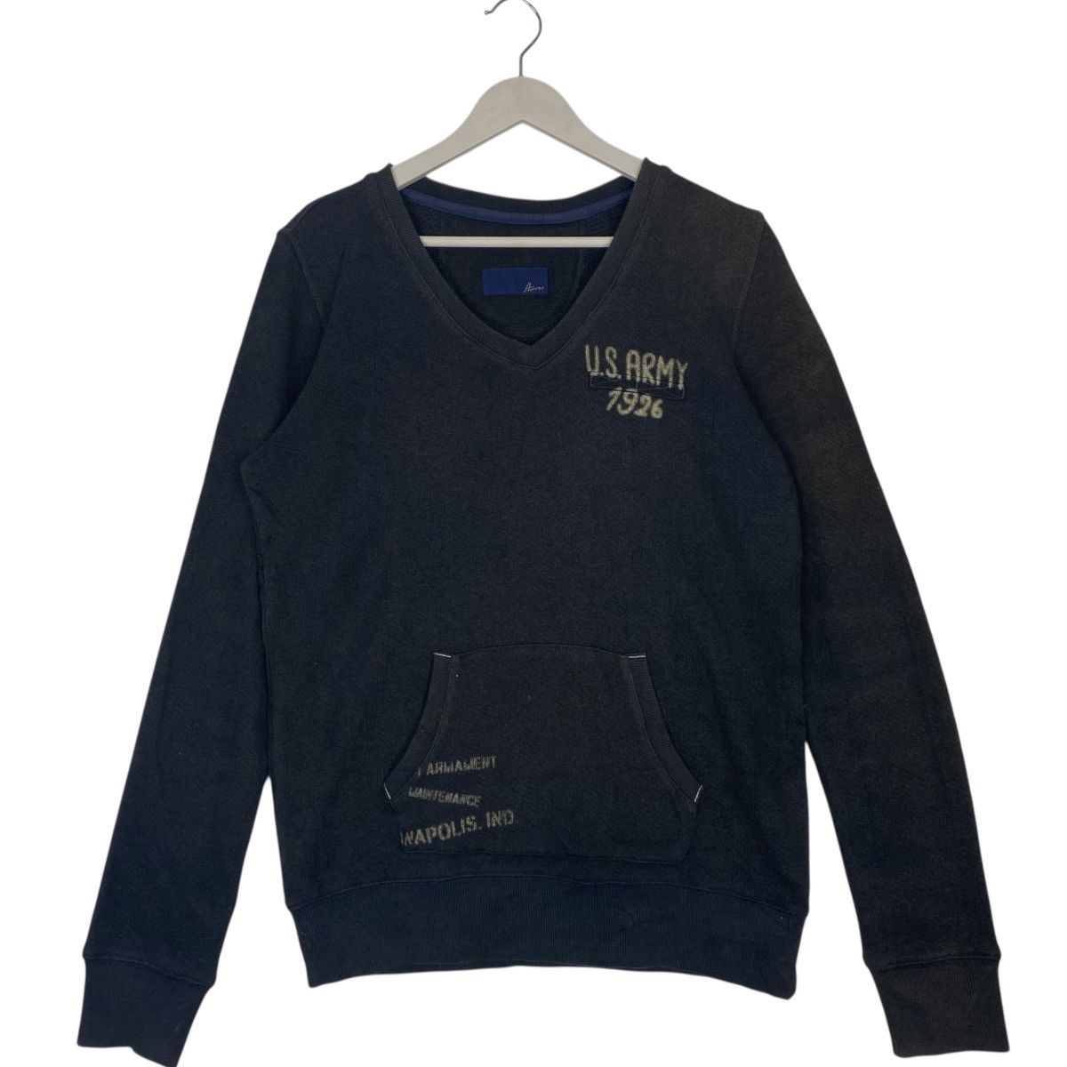 Other Vintage Army Big Logo Printed Sweatshirt Crewneck Navy Blue Size US L / EU 52-54 / 3 - 1 Thumbnail