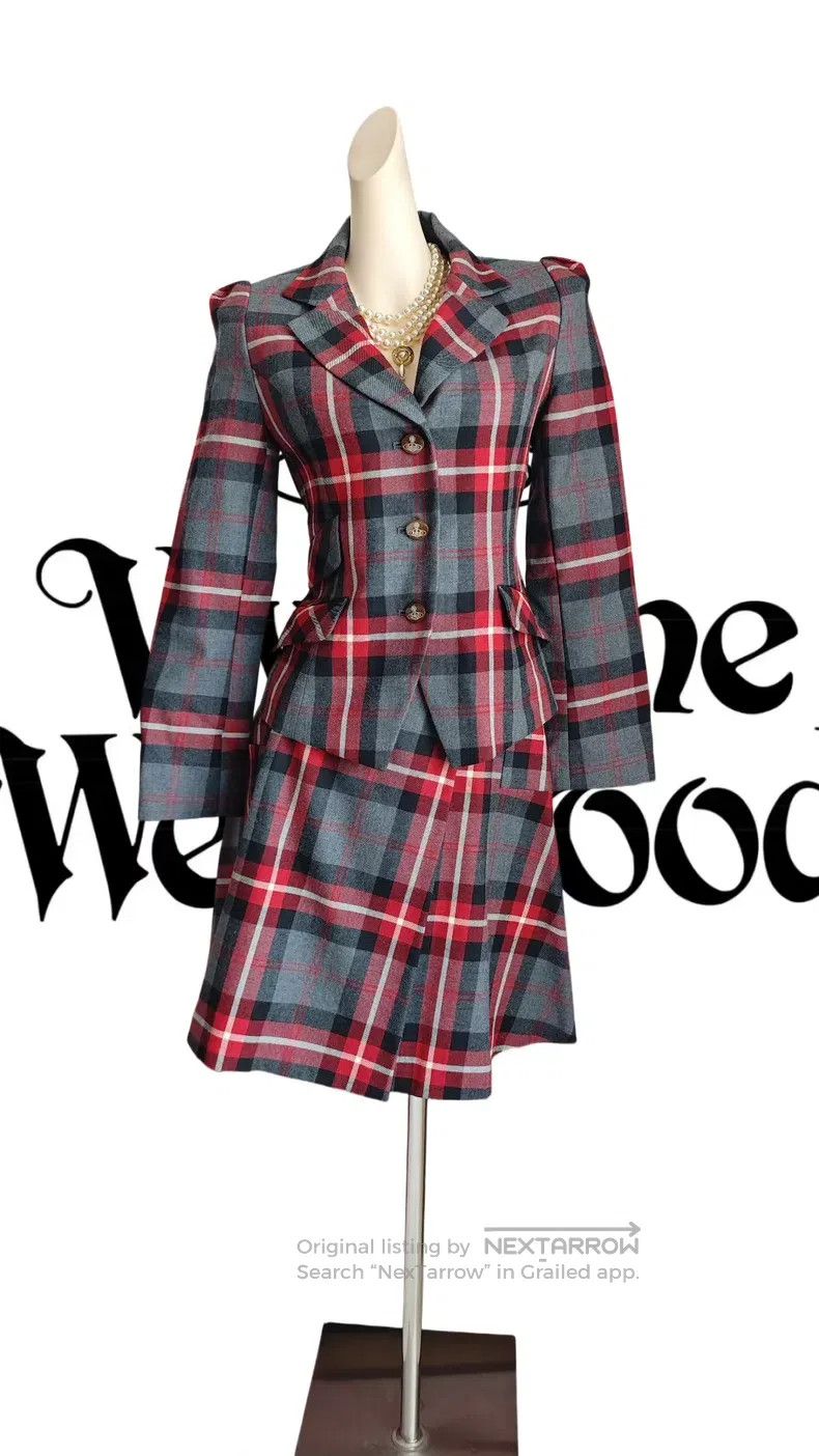 Vivienne Westwood Vivienne Westwood Tartan Suit Size M / US 6-8 / IT 42-44 - 1 Thumbnail