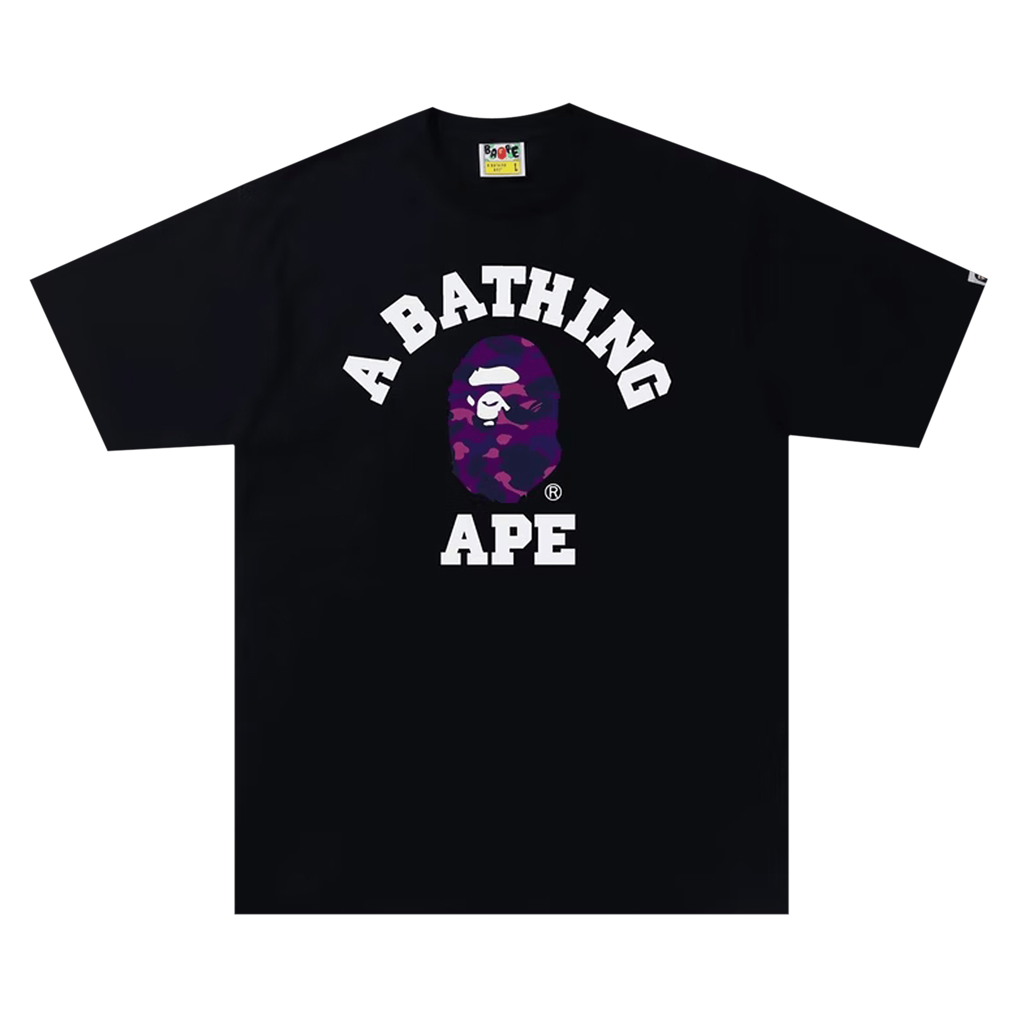 Purple bape camo shirt online