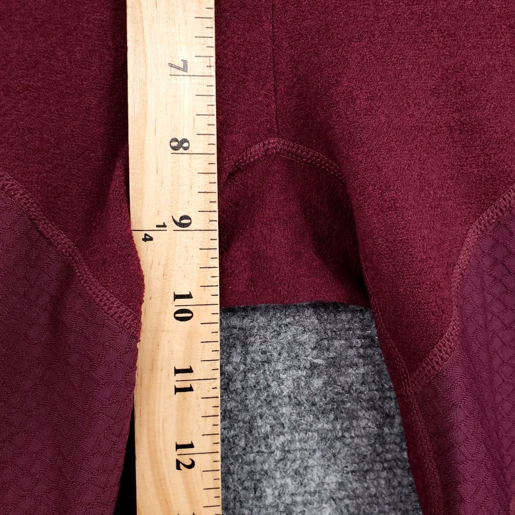 Gymshark Gymshark Leggings Womens XS Red Ankle Workout Yoga Mid Rise Stretch Pull On Size 26" / US 2 / IT 38 - 7 Thumbnail