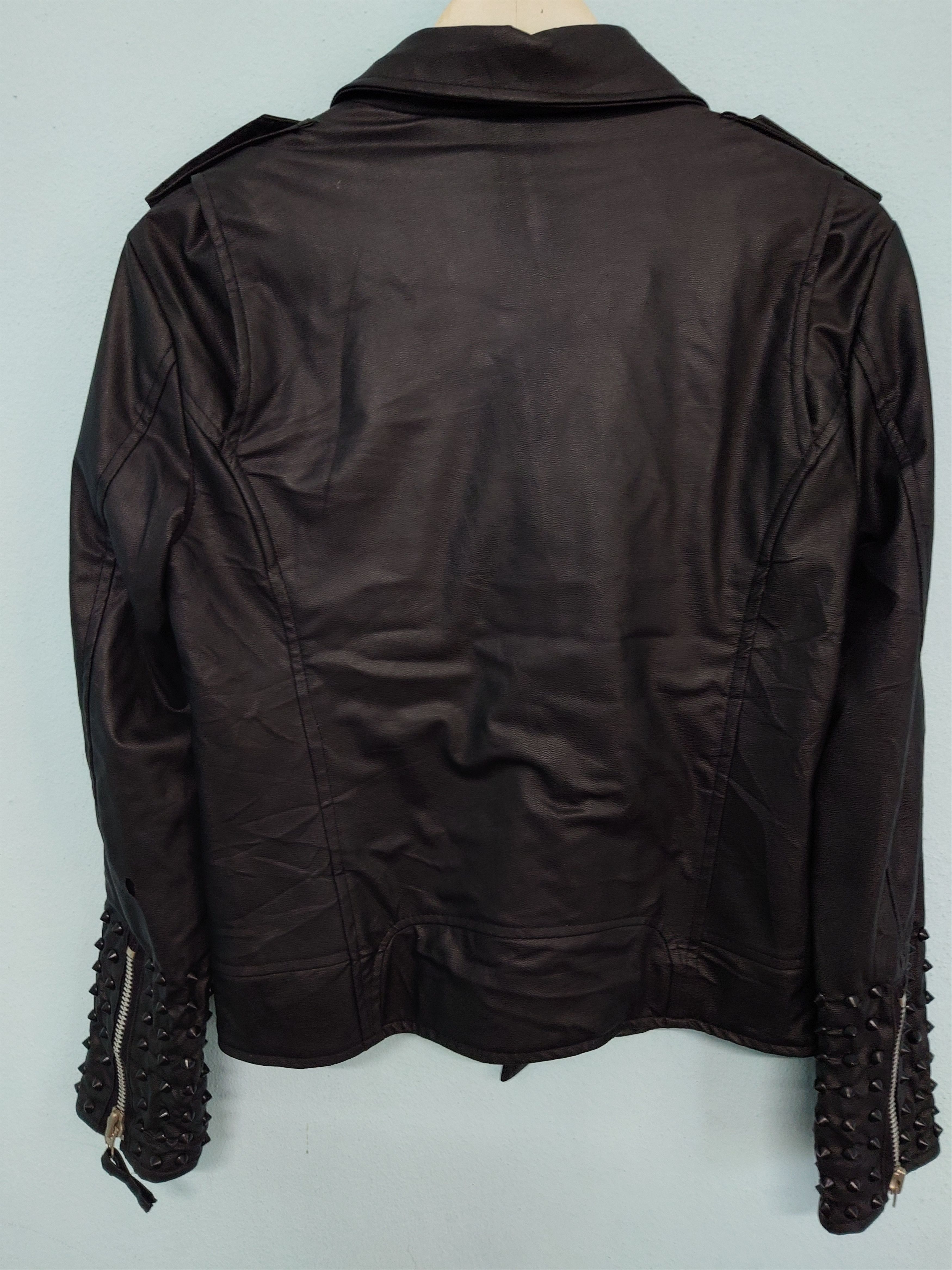 Attachment ATTACHMENT Kazuyuki Kumagai Asymmetrical Rider Jacket Size M / US 6-8 / IT 42-44 - 2 Thumbnail