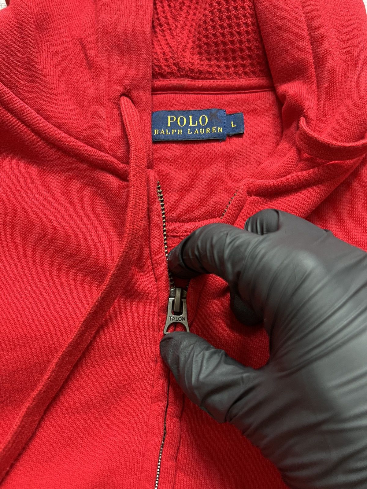 Polo Ralph Lauren × Vintage Vintage Polo Ralph Lauren Zip Up Hoodie 90s Y2K Size US L / EU 52-54 / 3 - 7 Thumbnail
