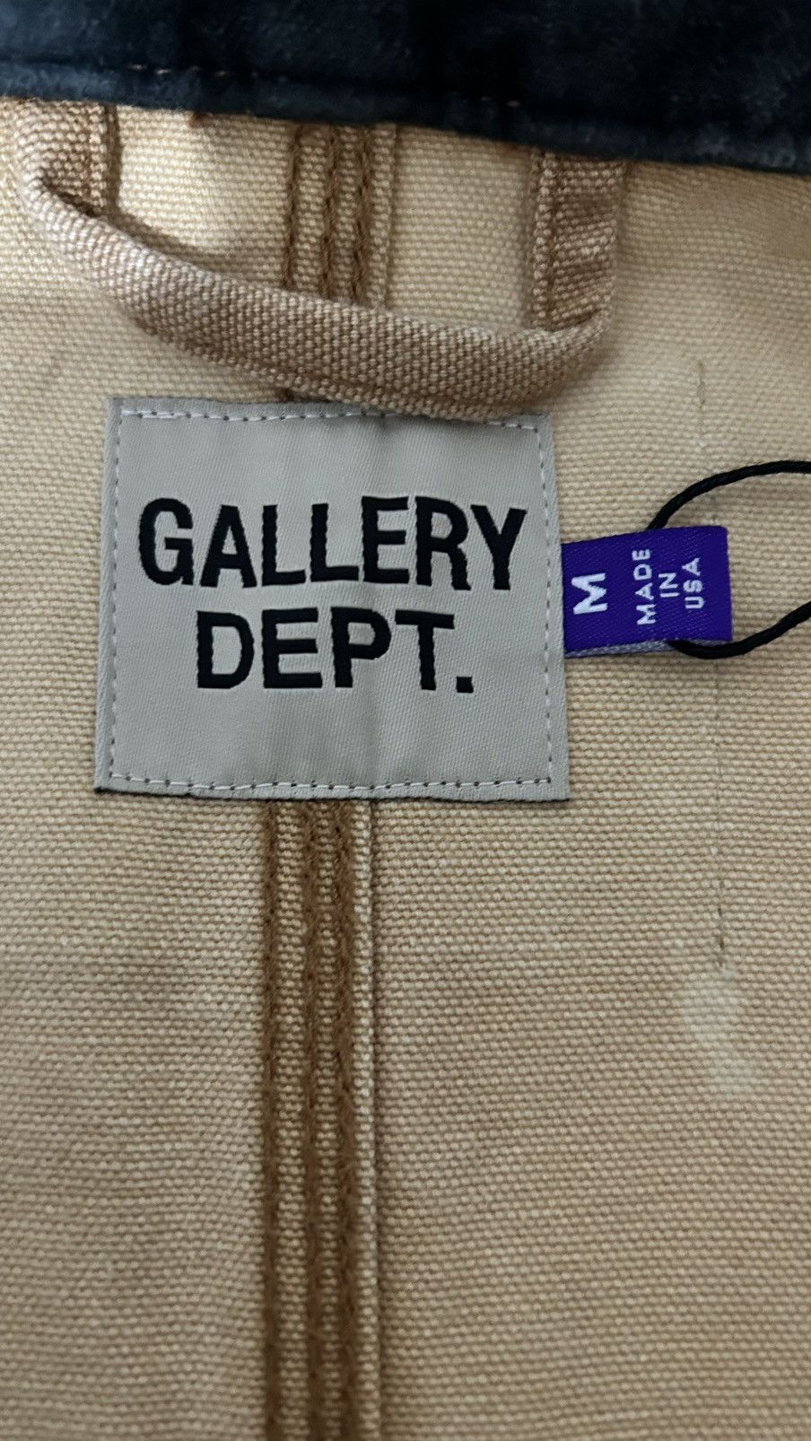 Gallery Dept. Gallery Dept Logan Vest Jacket Medium Tan Brown Size US M / EU 48-50 / 2 - 17 Thumbnail