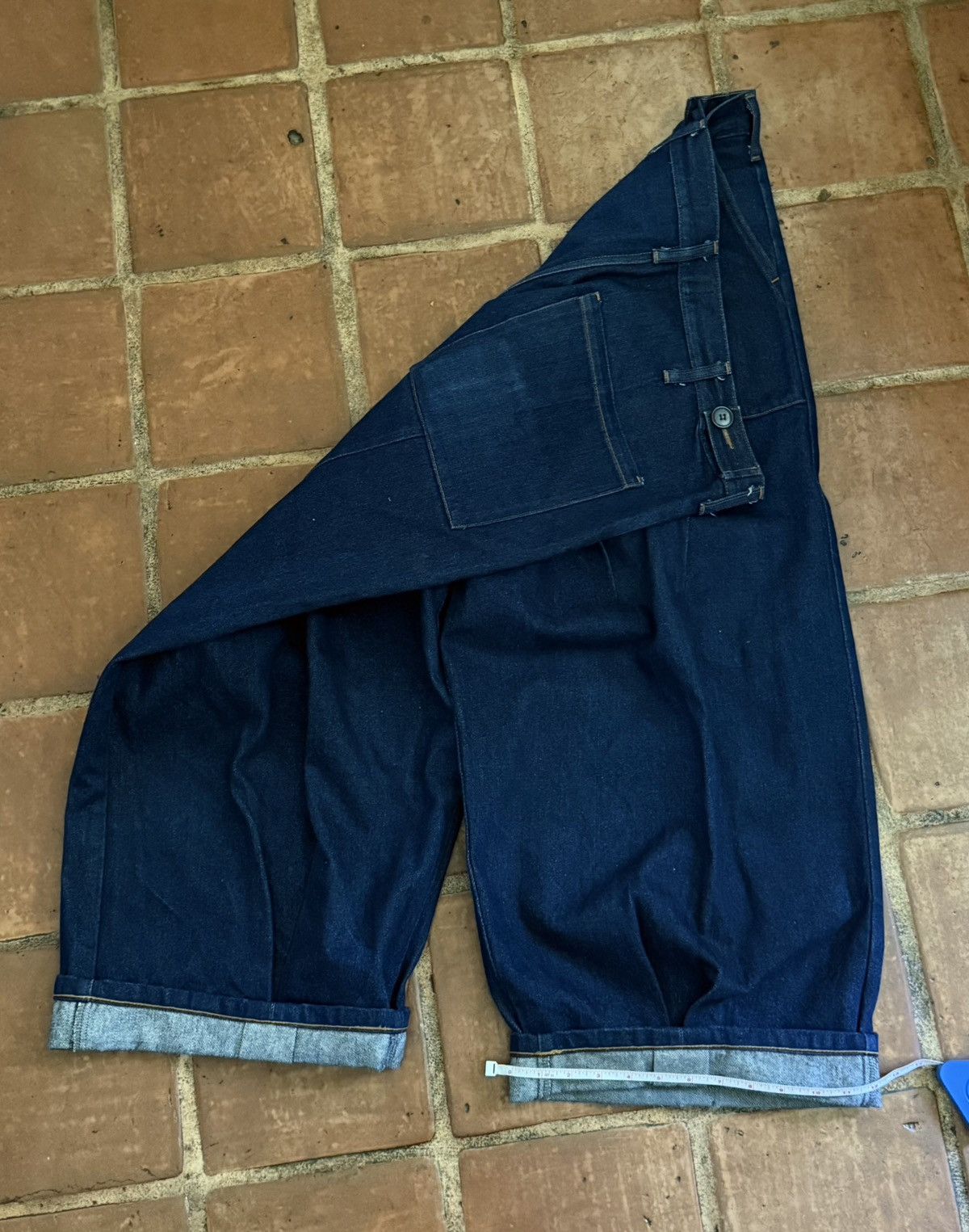 Other Torc Blooming August Denim Pants – Indigo Blue Size US 36 / EU 52 - 2 Thumbnail