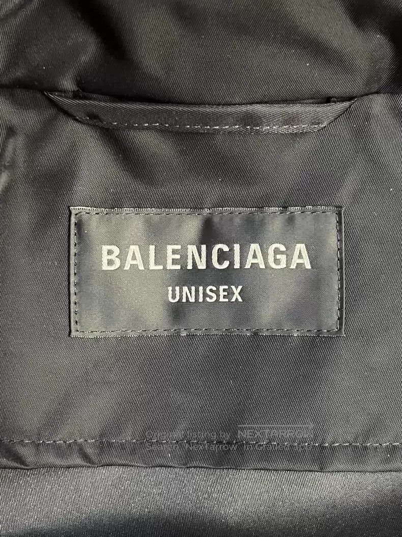 Balenciaga Balenciaga Tape Duct Tape Logo Hooded Windbreaker Jacket Size US XS / EU 42 / 0 - 3 Thumbnail