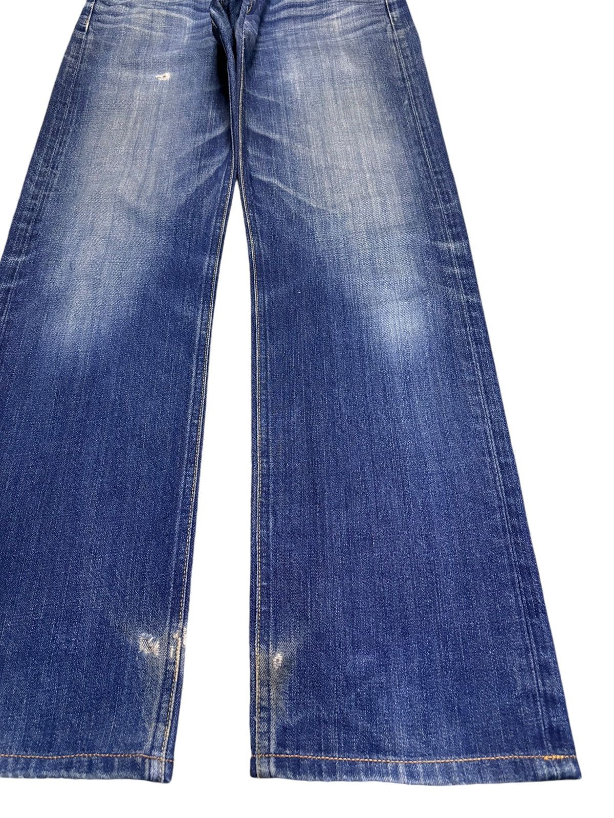 Paul Smith Vintage Paul Smith Mud Wash Distressed Loose Jeans Size US 31 - 7 Thumbnail