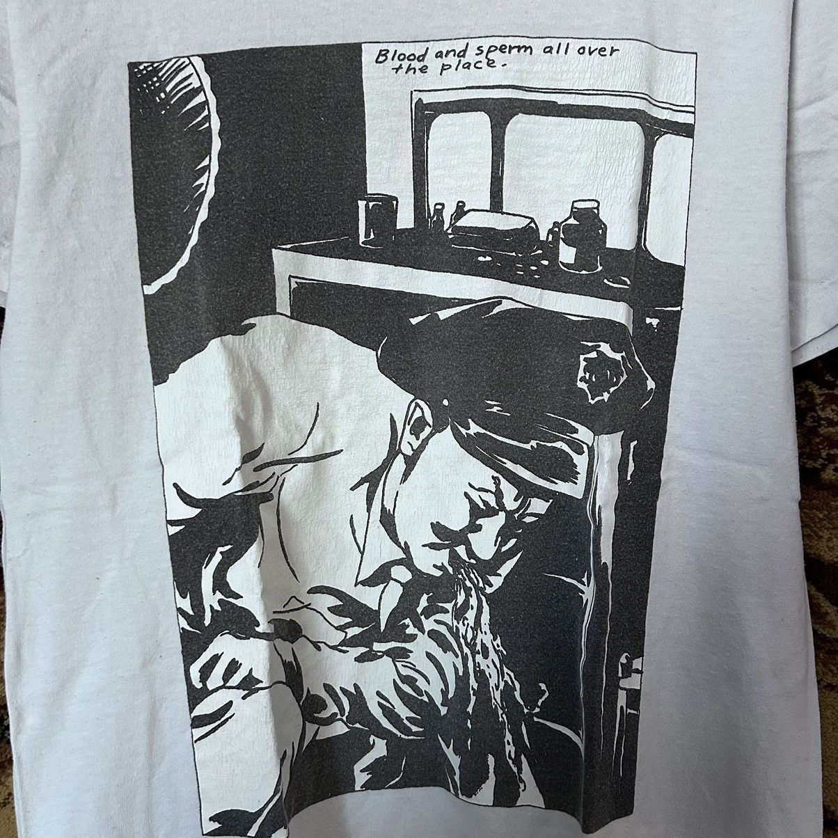 Supreme SUPREME Raymond Pettibon Blood tee FW14 Size US M / EU 48-50 / 2 - 3 Thumbnail