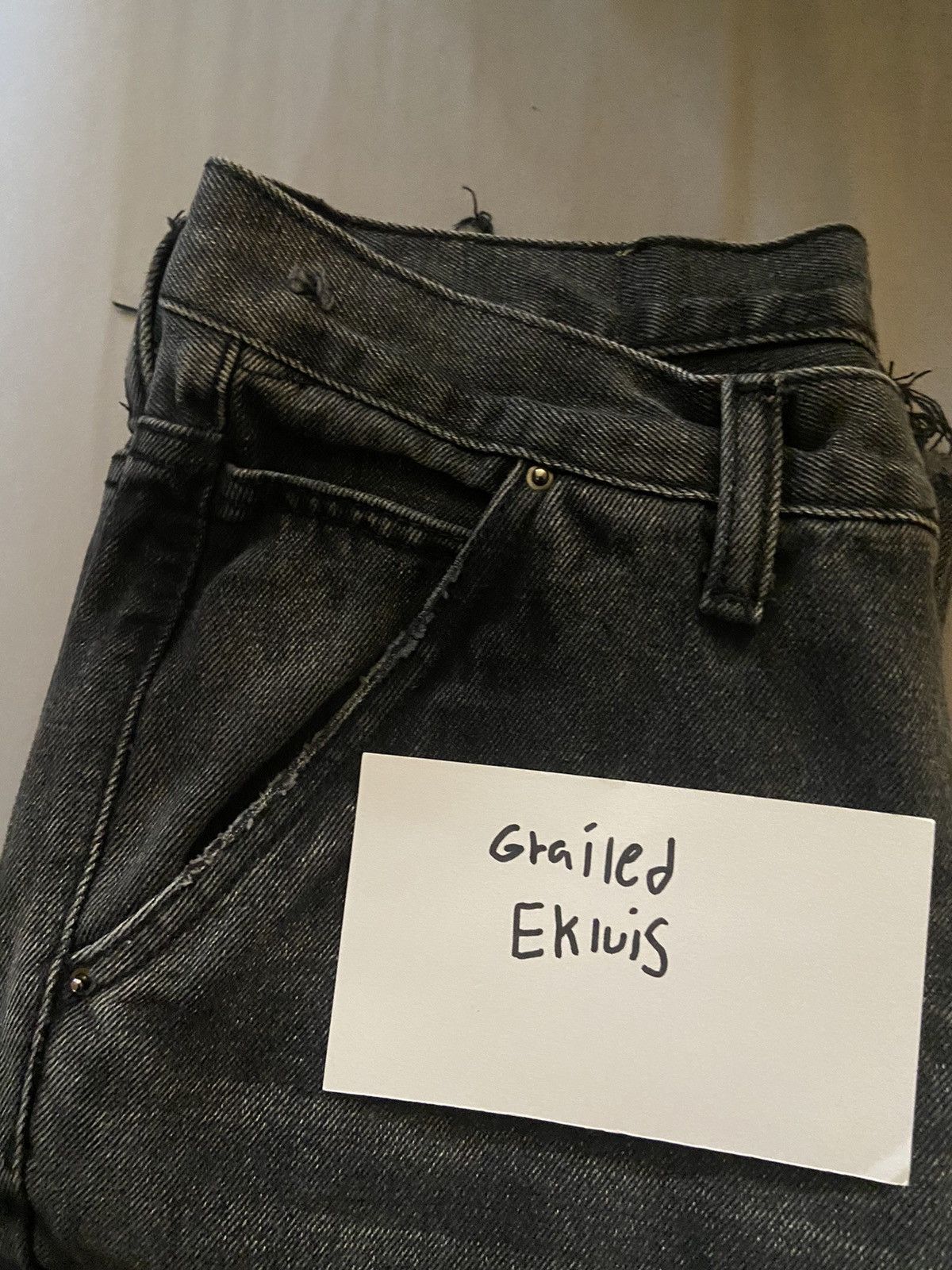 MNML Mnml distressed flare carpenter pants Size US 28 / EU 44 - 1 Thumbnail
