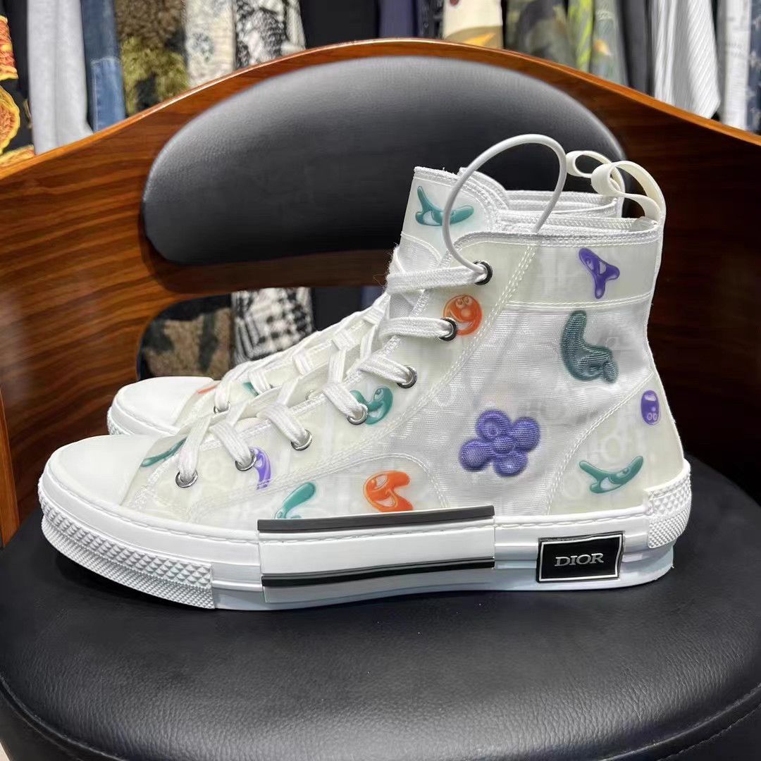 Dior Kenny Scharf x Dior B23 High-Top Sneakers K15 Size US 9 / EU 42 - 6 Thumbnail