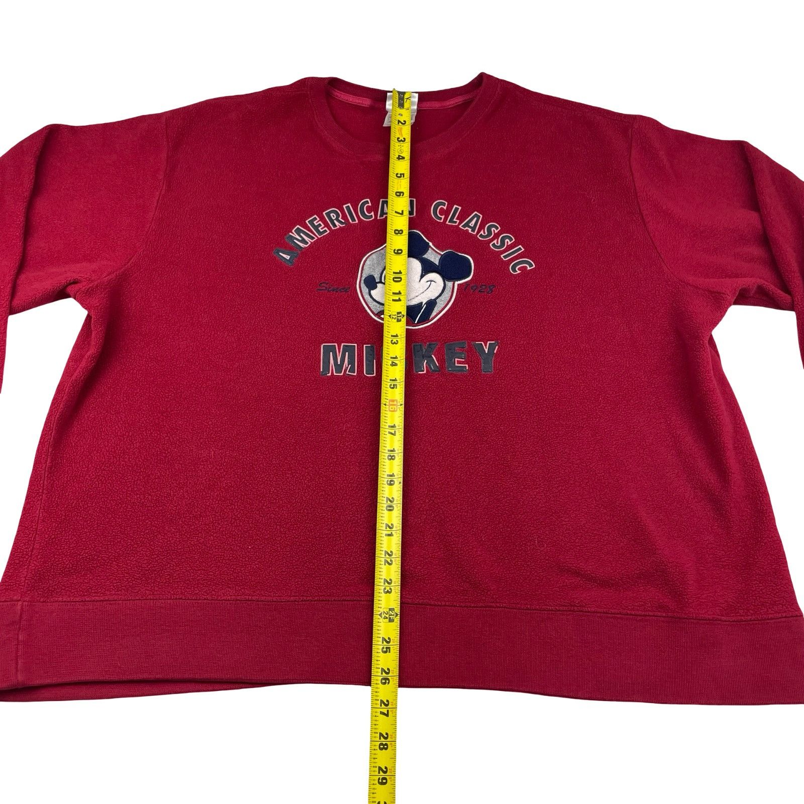 Disney VTG Disney Men's Mickey Mouse Crewneck Pullover Fleece Sweat Size US XXL / EU 58 / 5 - 4 Thumbnail